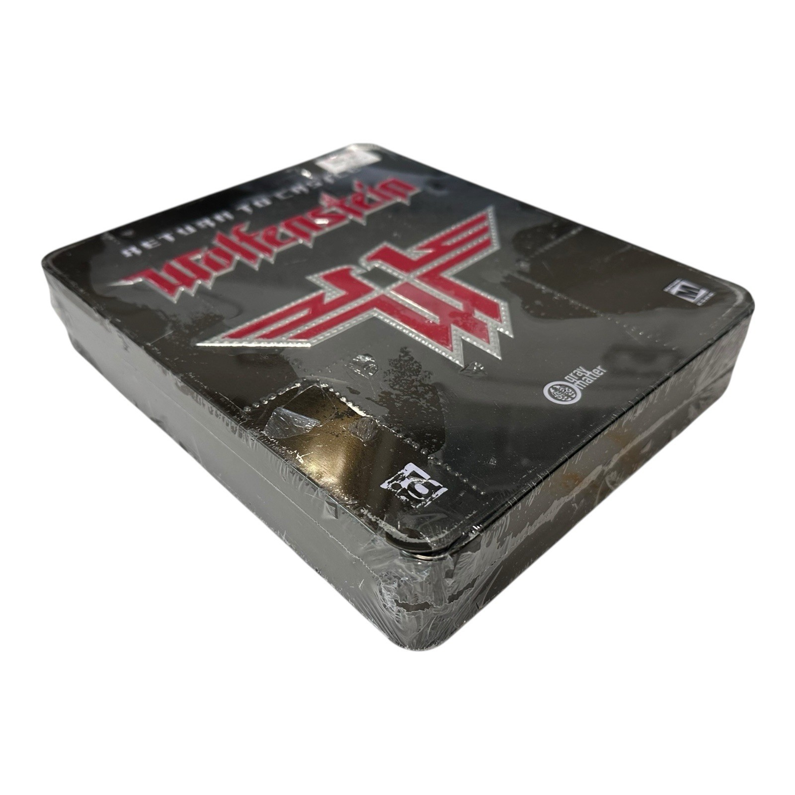 Return to Castle Wolfenstein: Limited Edition (PC 2001) NEW SEALED METAL BOX TIN