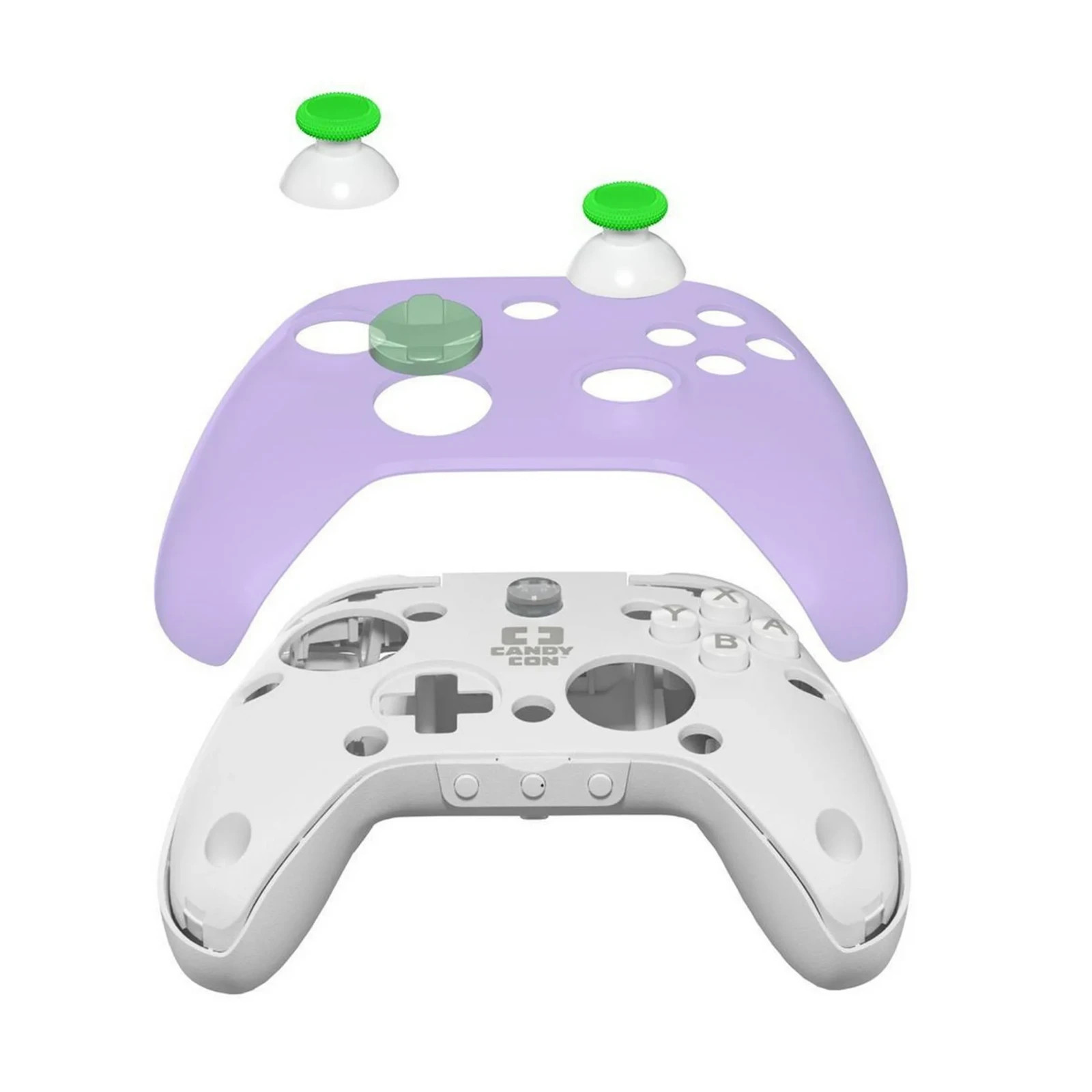 Candy Con Wireless Gaming Controller for Nintendo Switch and PC, White