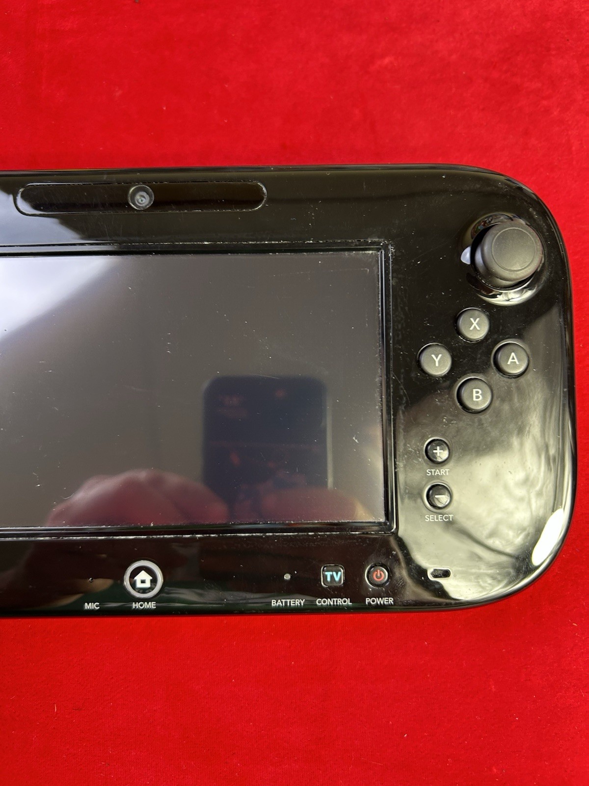 Nintendo WII U REPLACEMENT GAMEPAD CONTROLLER (WUP-010 USA) Tested OEM