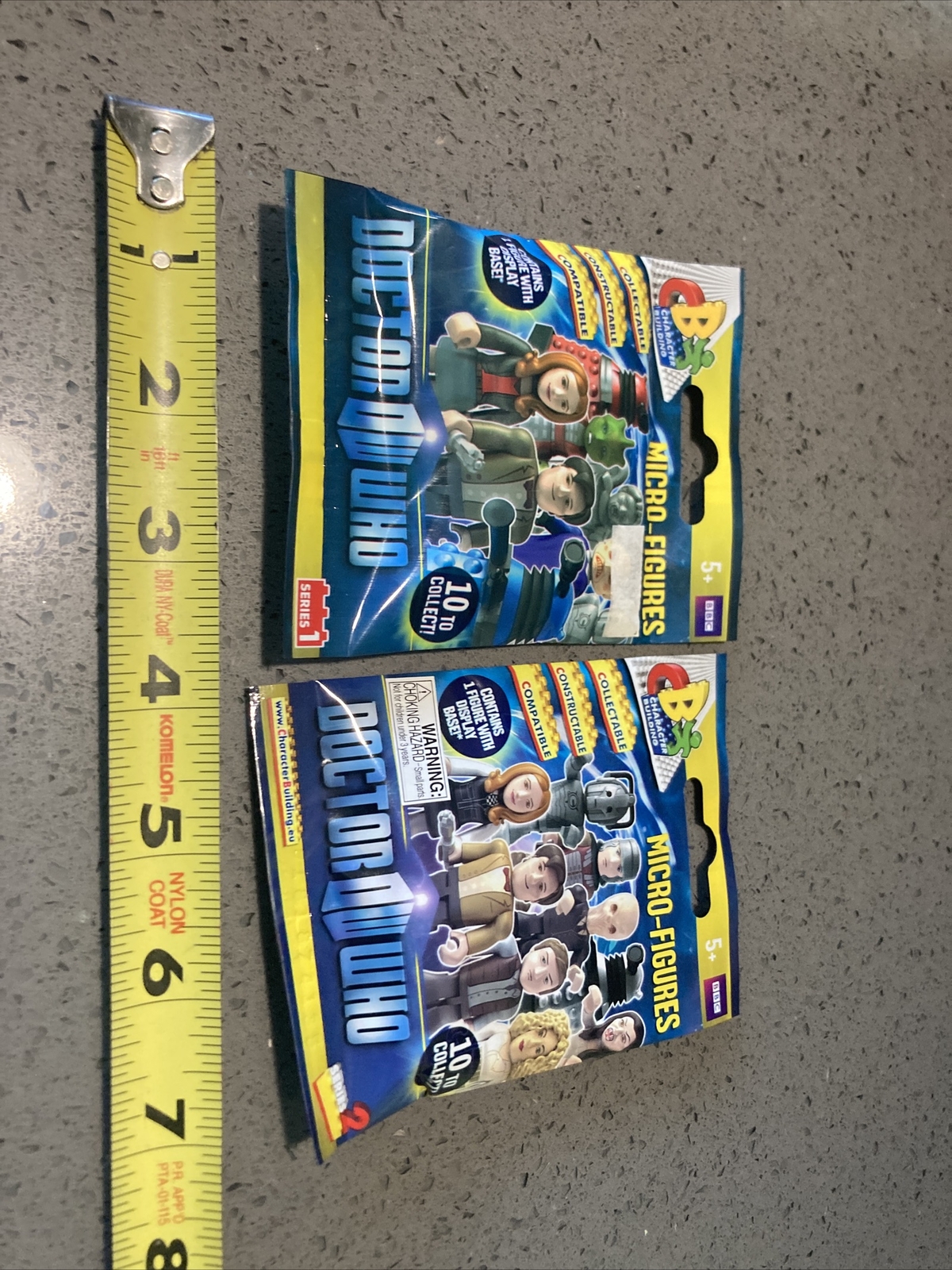 2:NEW BBC Sci-Fi DOCTOR WHO Series 1 And 2 Micro Figure Blind Bag