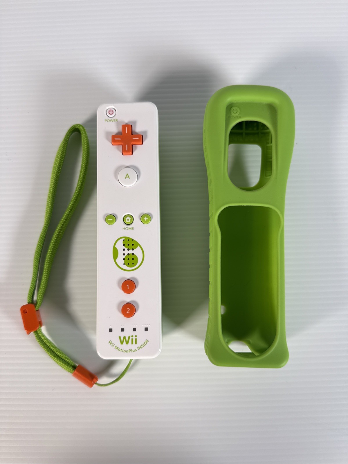 Yoshi Edition Motion Plus Remote Controller Nintendo Wii OEM, Tested Working