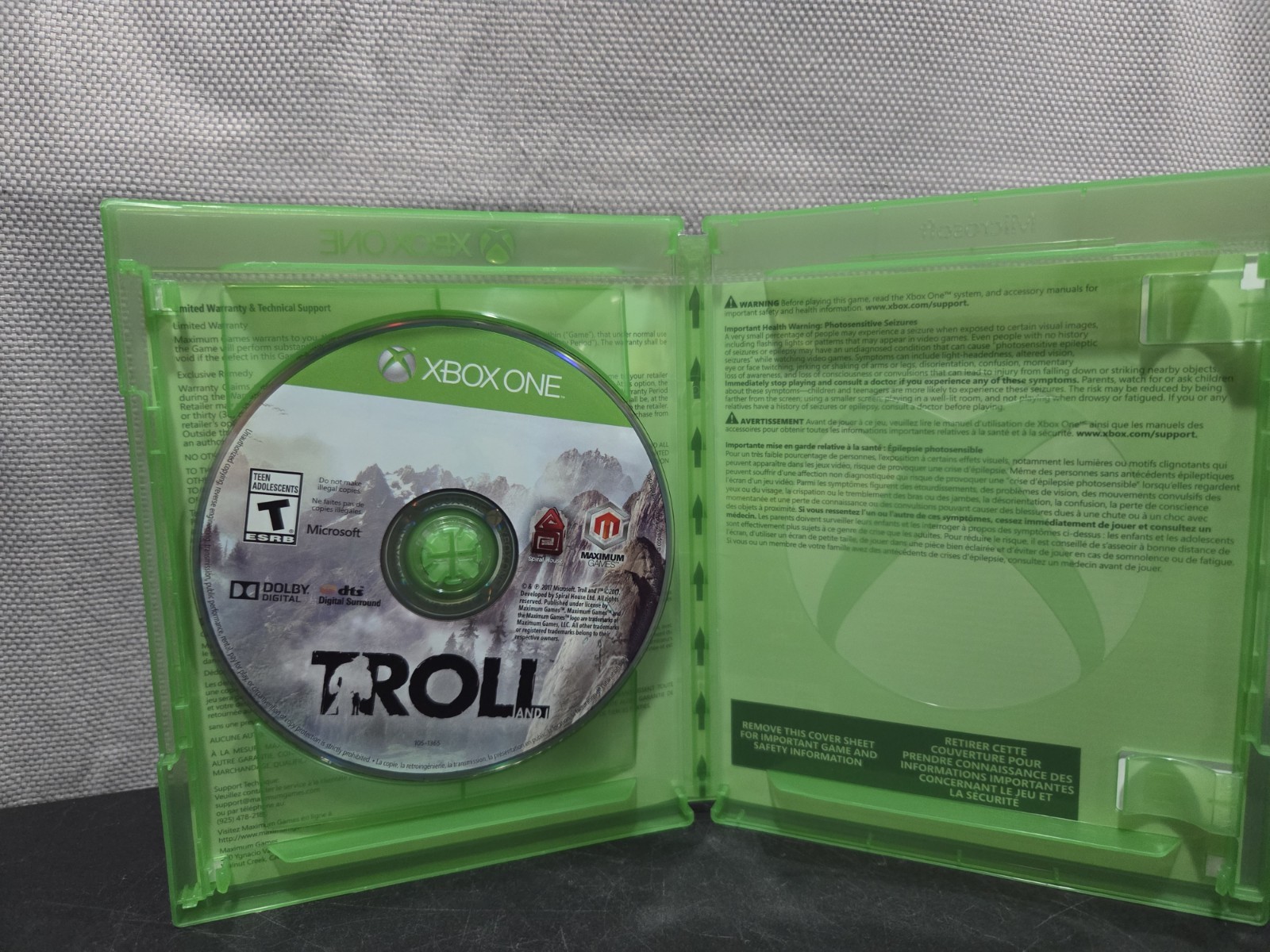 Troll and I (Microsoft Xbox One, 2017) Free Shipping