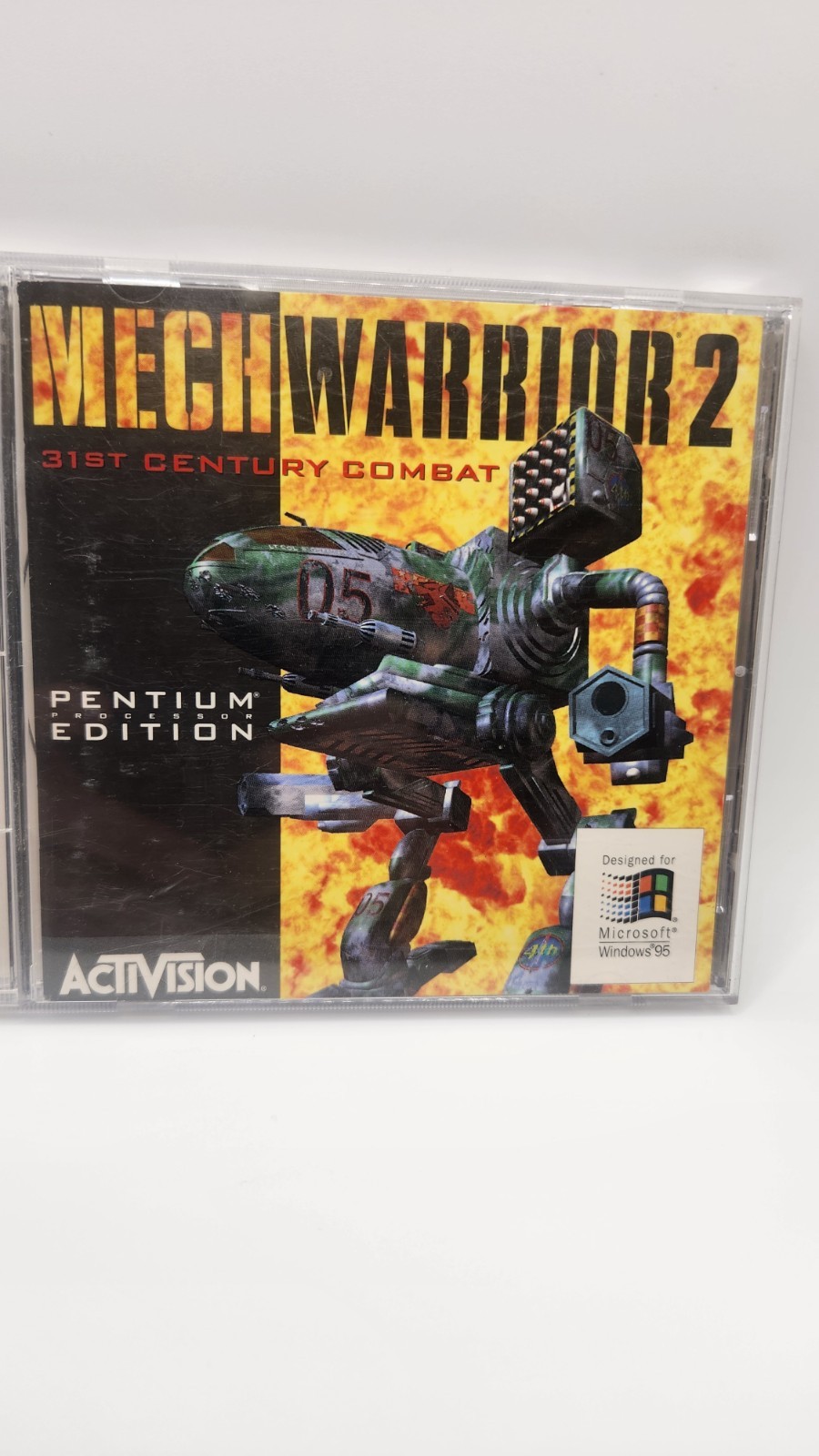 Netmech Mechwarrior 2 Pentium Edition Microsoft Windows 95 PC Game 1995 Rare.