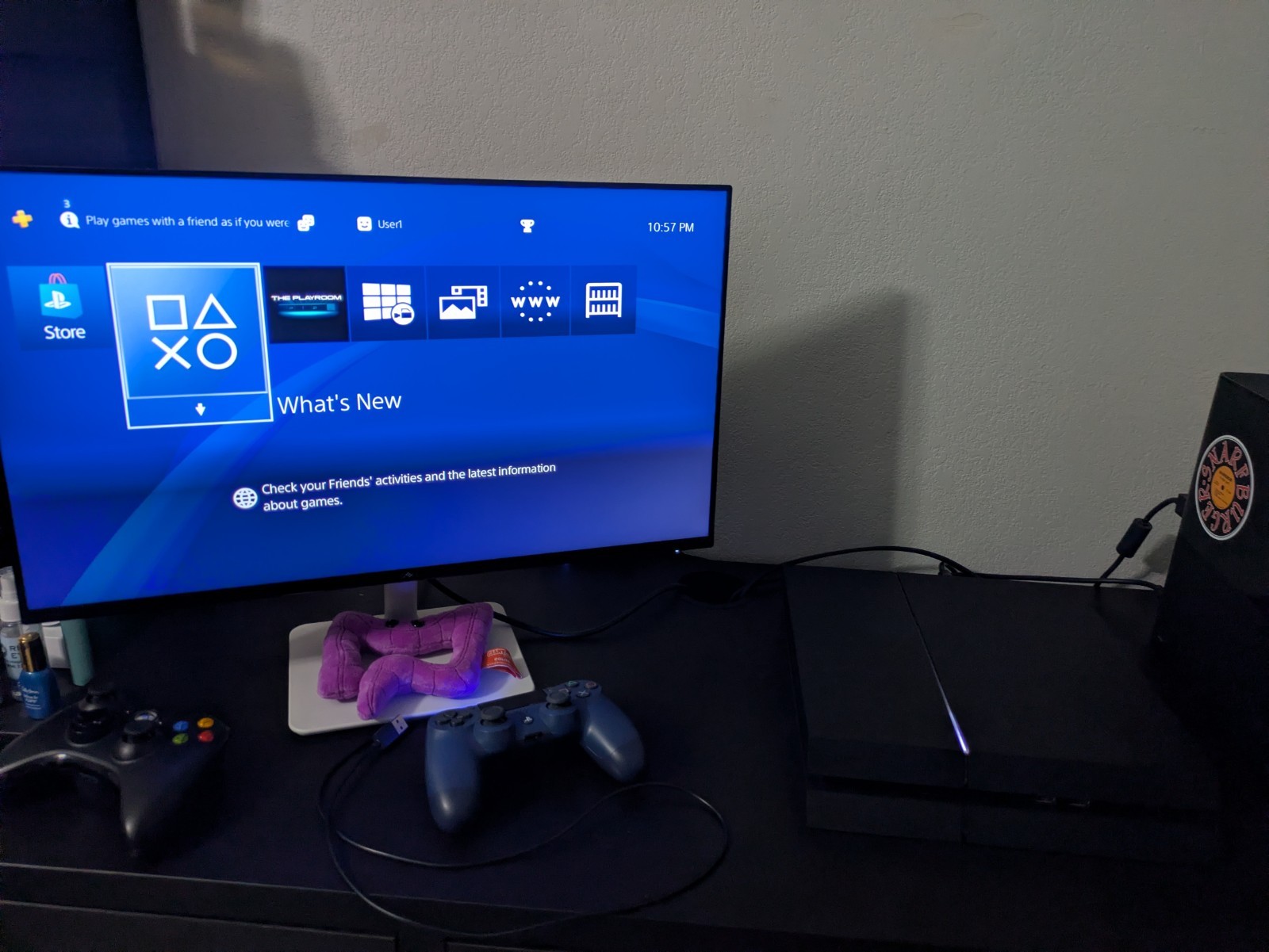 Sony PlayStation 4 (500 GB) – Recently Serviced – No Controller – No Disc Drive