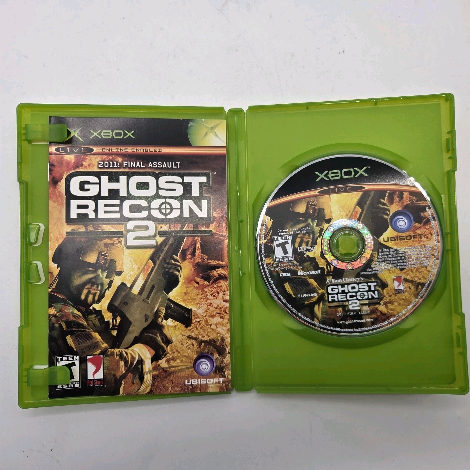 Tom Clancy Splinter Cell Chaos Theory Rainbow XBOX Games Lot Collection Bundle