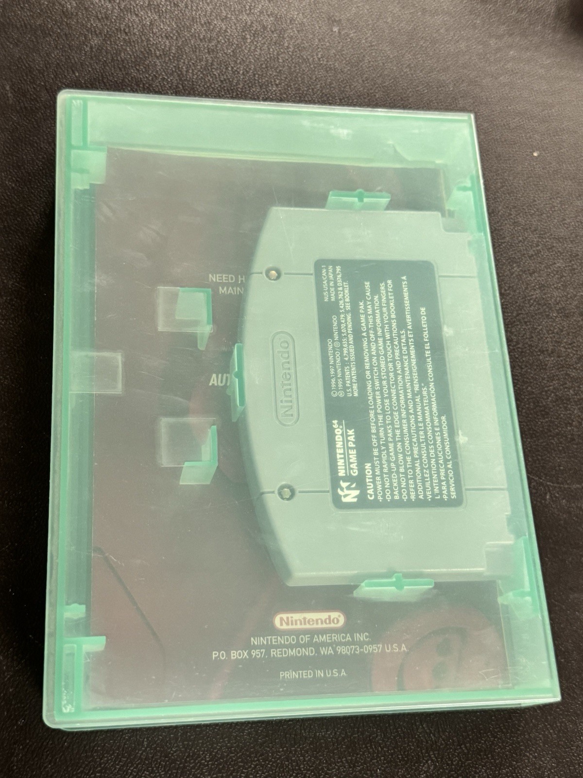 N64 Excitebike – Nintendo 64 – Authentic Game, Manual + Clamshell Case NM Label!