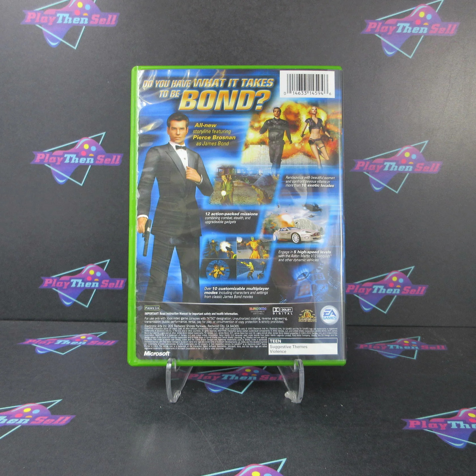 007 James Bond Nightfire Xbox Complete – Very Good – 1 Year Warranty