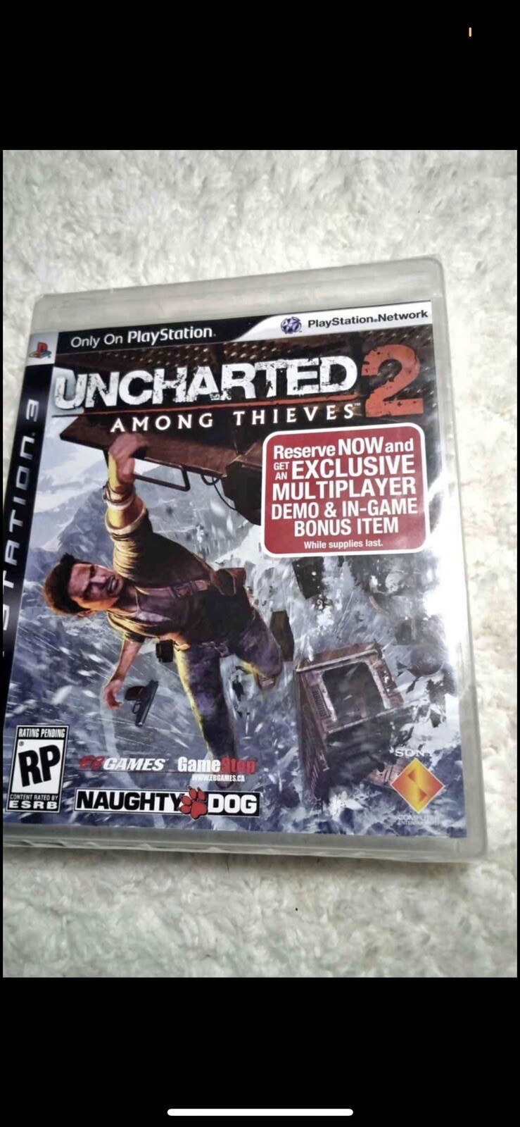 Uncharted 2: Among Thieves PS3 Sealed🤐RP [Rating PENDING]👀Unfathomably RARE💎