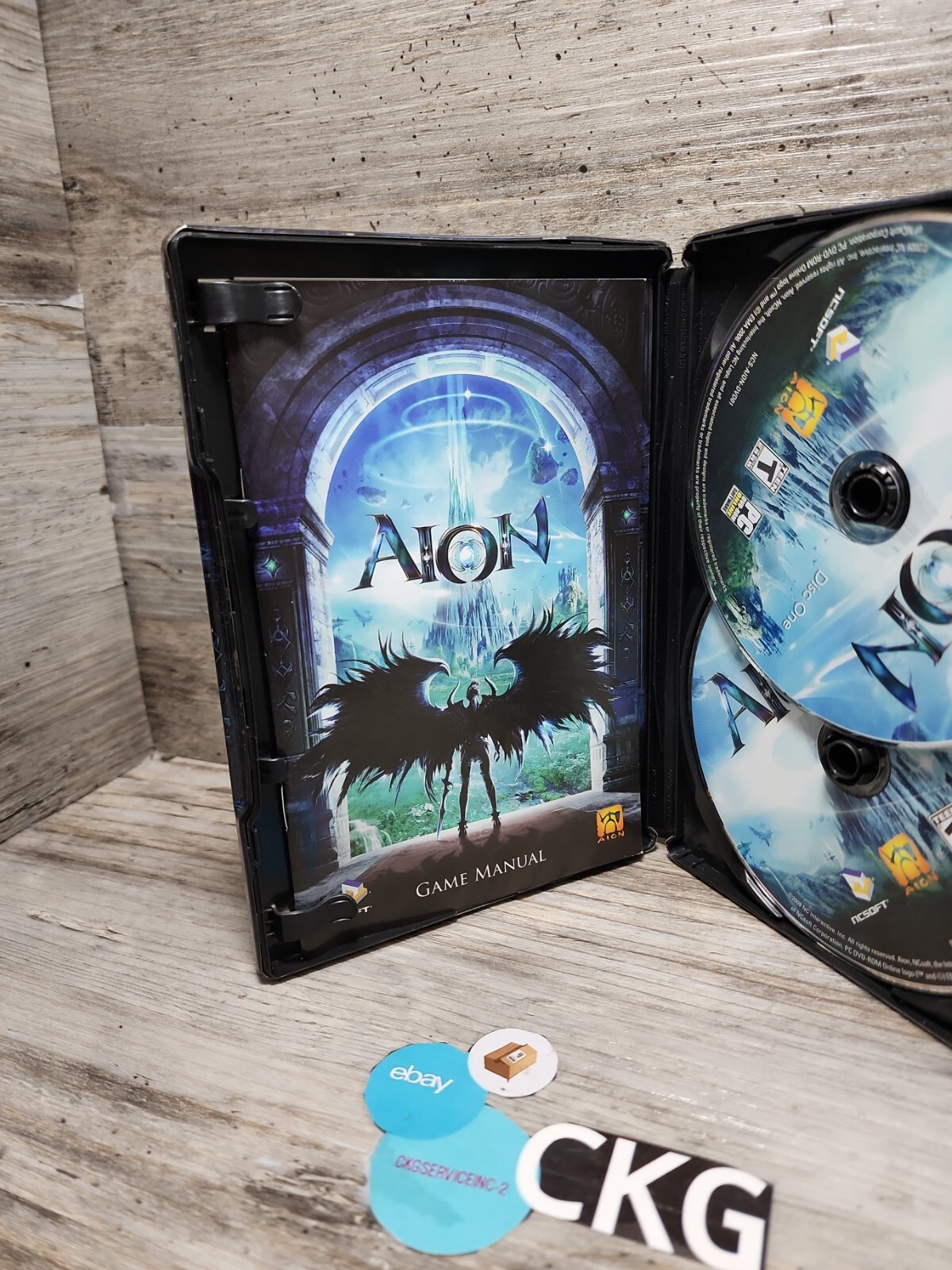 AION A WORLD DIVIDED – PC Video Game – STEELBOOK Edition