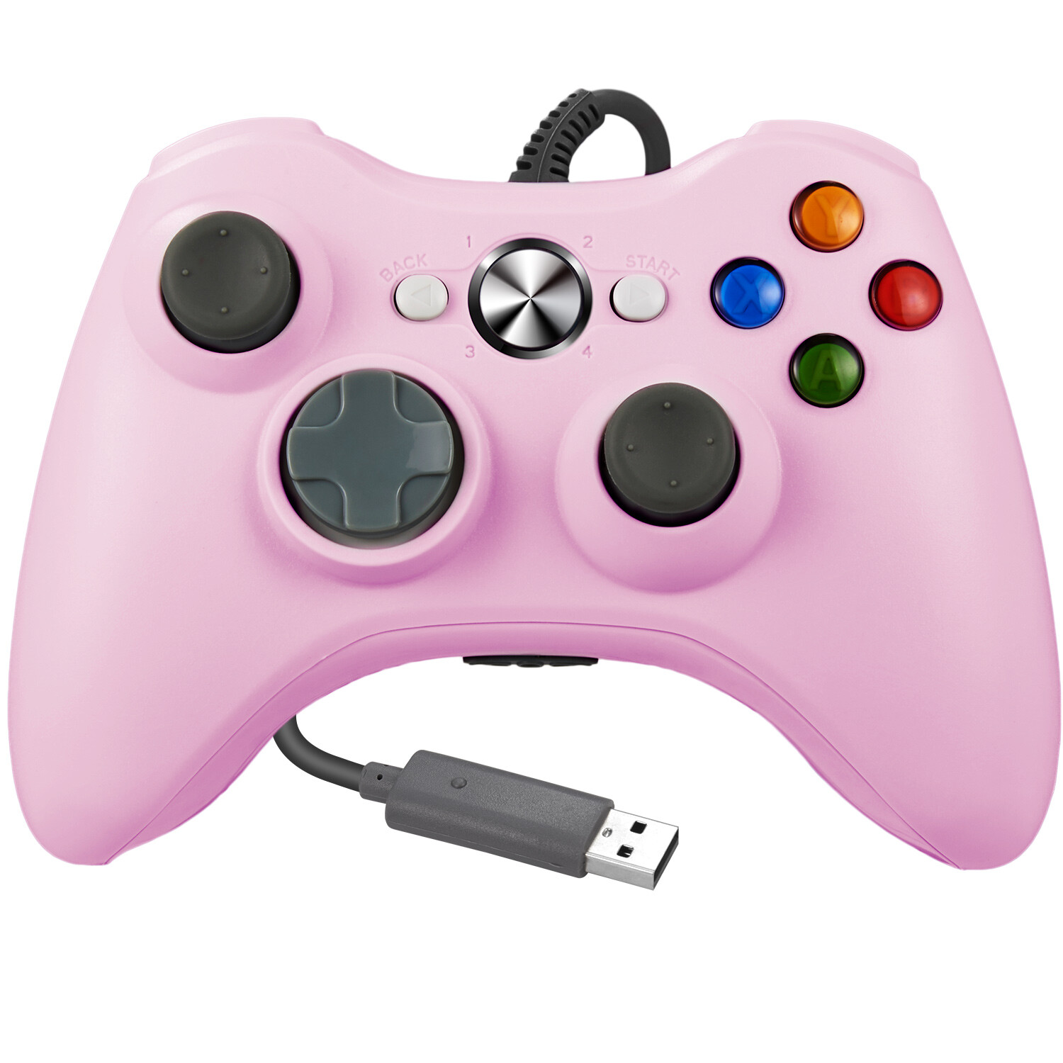 Wired USB Controllers For Microsoft Xbox 360/ Xbox 360 Slim/ Windows 7 8 10 PC
