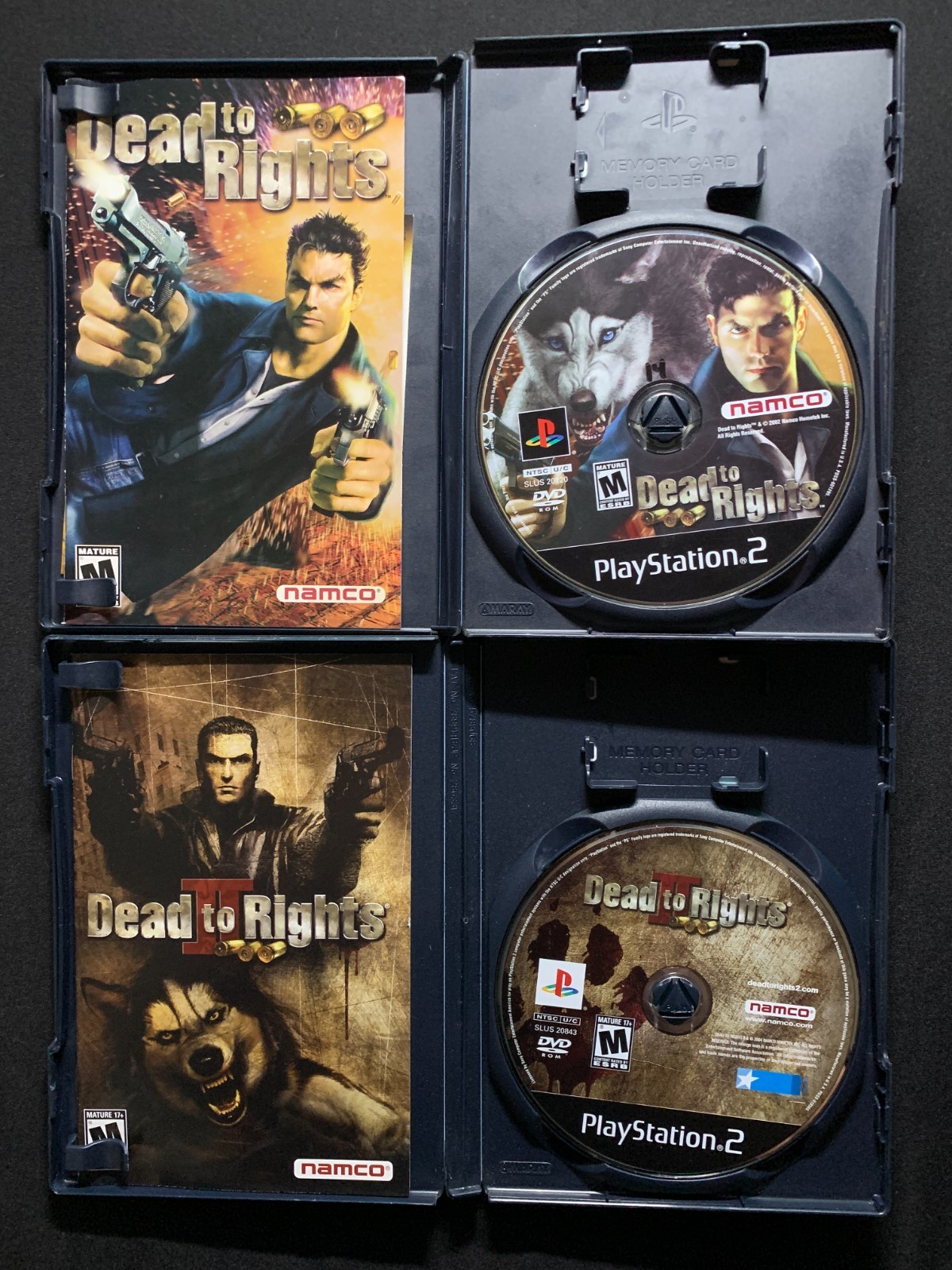 PlayStation 2 PS2 Lot 8 Games Dead to Rights Rygar Genji Black Driver 3 All CIB