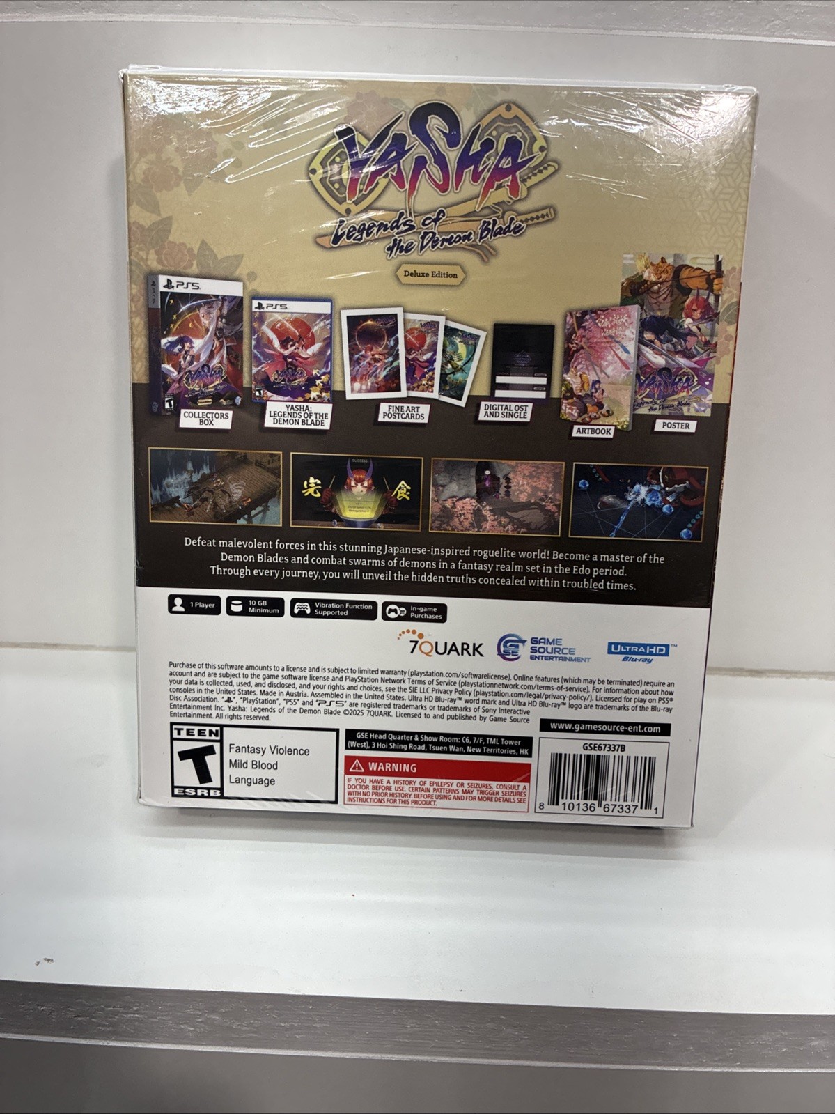 Yasha: Legends of the Demon Blade Deluxe Edition (PS5/Playstation 5) Brand New!