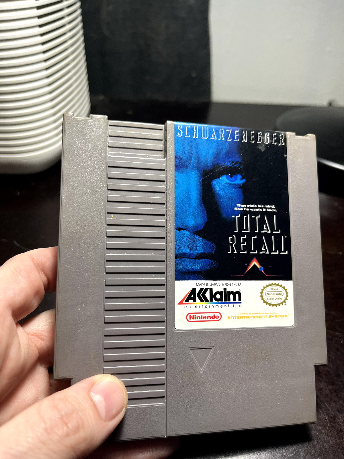 Total Recall (Nintendo Entertainment System, 1990) cartridge only