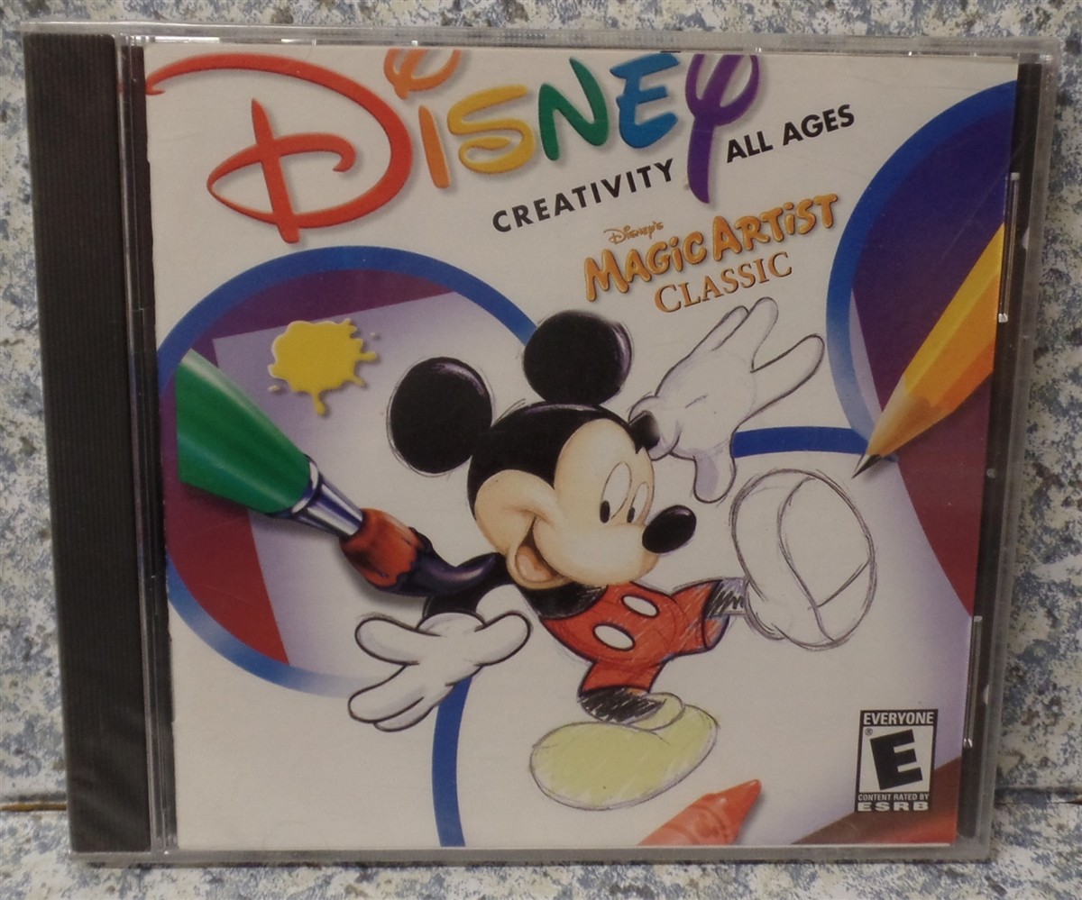 Video Game PC Disney’s Magic Artist Classic NEW SEALED