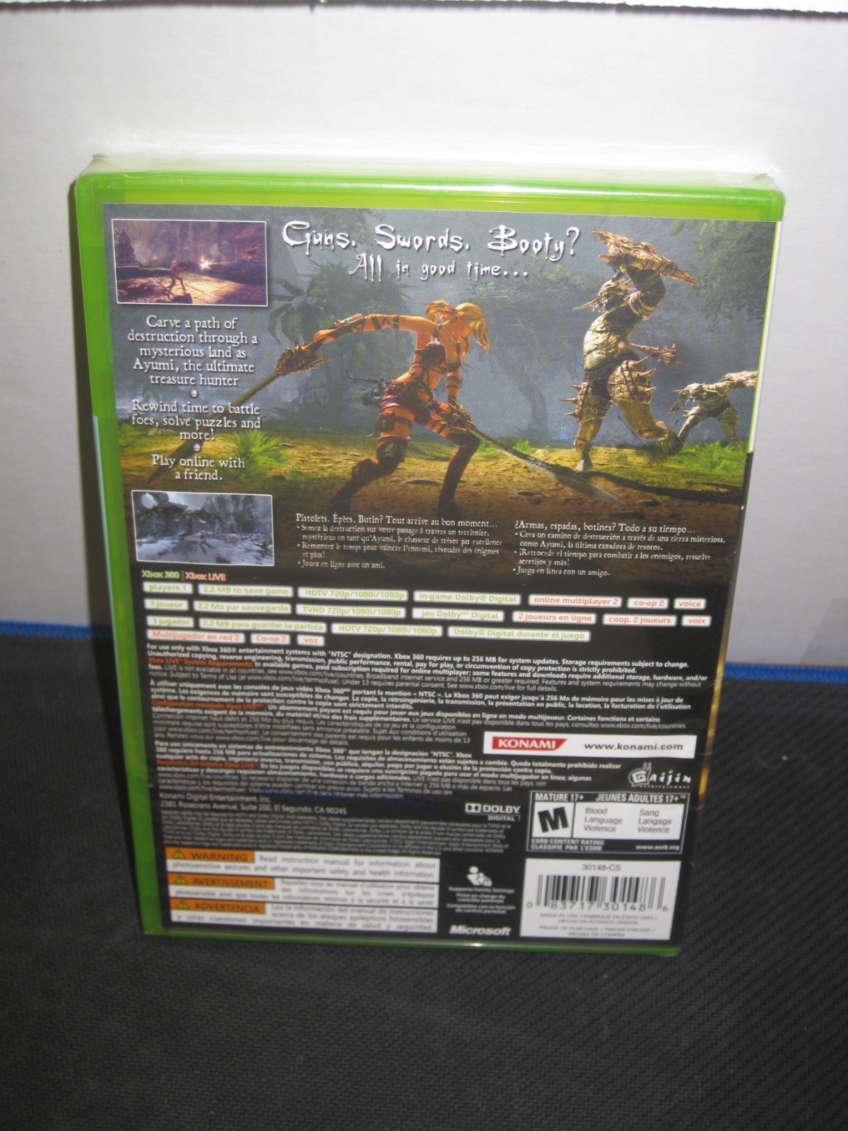 Blades of Time – Microsoft Xbox 360 New/Sealed Collector Owned