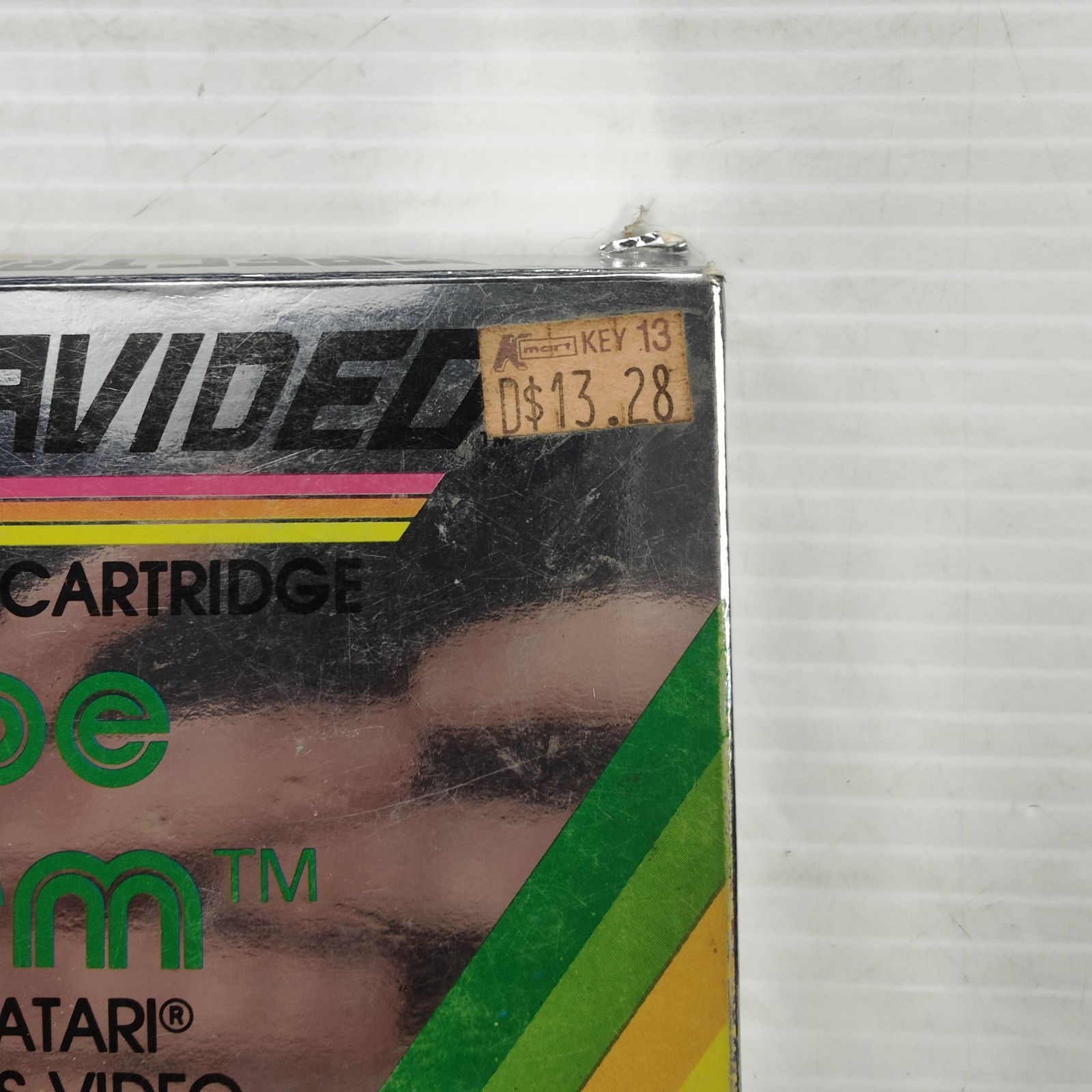 Atari 2600 Tape Worm Game Spectravision 1982 CIB Complete in Box Collector Item