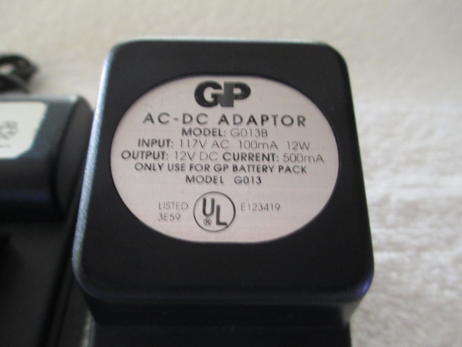 PC ENGINE GP / TURBO EXPRESS RECHARGEABLE BATTERY PACK w/ AC ADAPTER NEC RARE