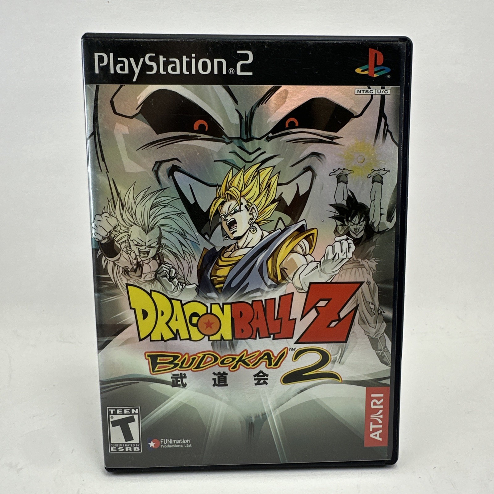 Dragon Ball Z Budokai 2 Sony PlayStation 2 PS2 Complete W Manual CIB Black Lable