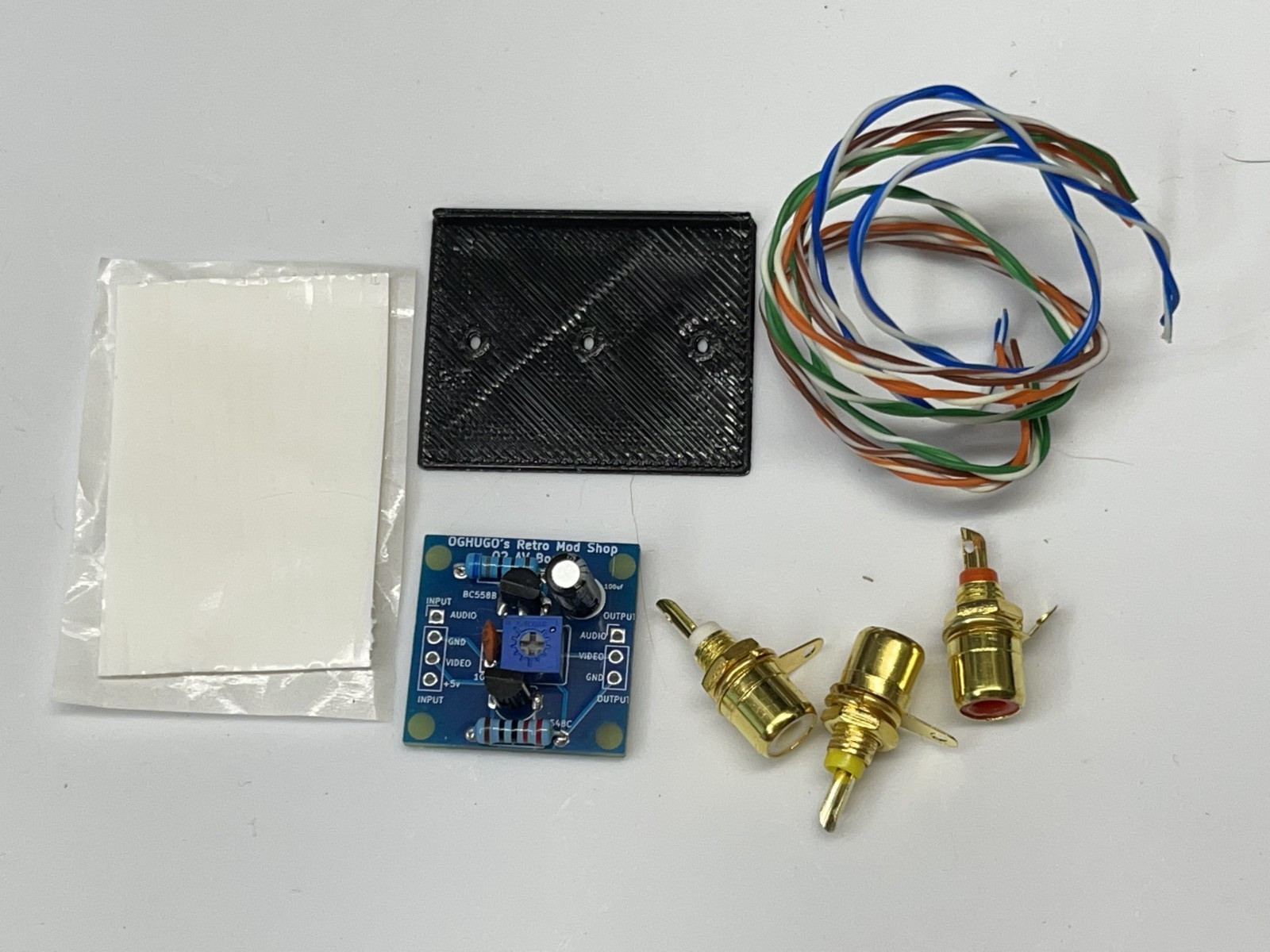 Magnavox Odyssey 2 Composite Video Mod Board / AV out / Free Ship ! !