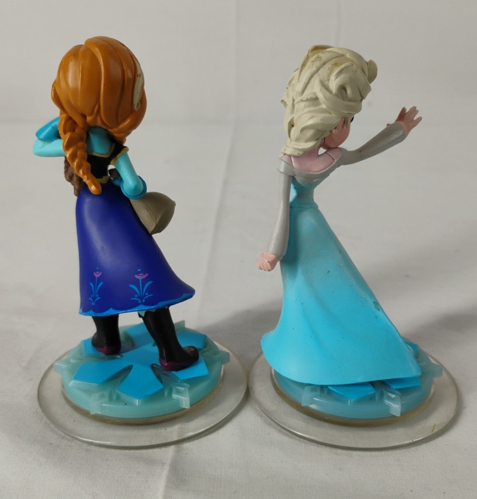 Frozen Disney Infinity 1.0 Figures Anna & Elsa Set