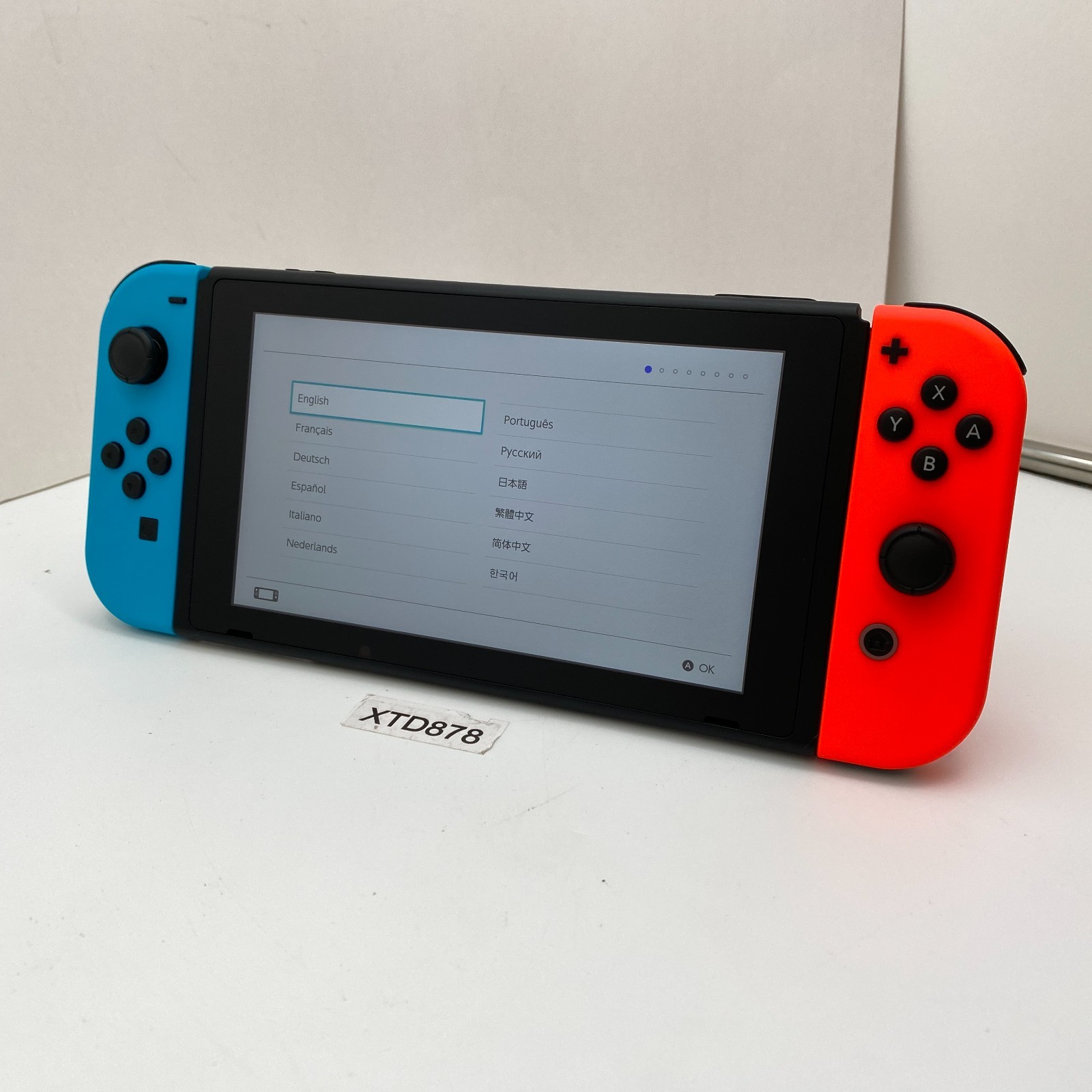 Nintendo Switch – Blue & Red – Game Console – Open Box