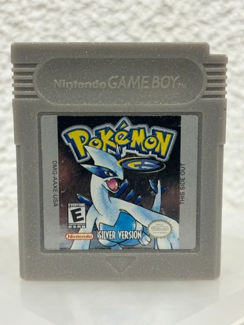 Pokemon Silver Version Game Boy Color 2000 Authentic Game
