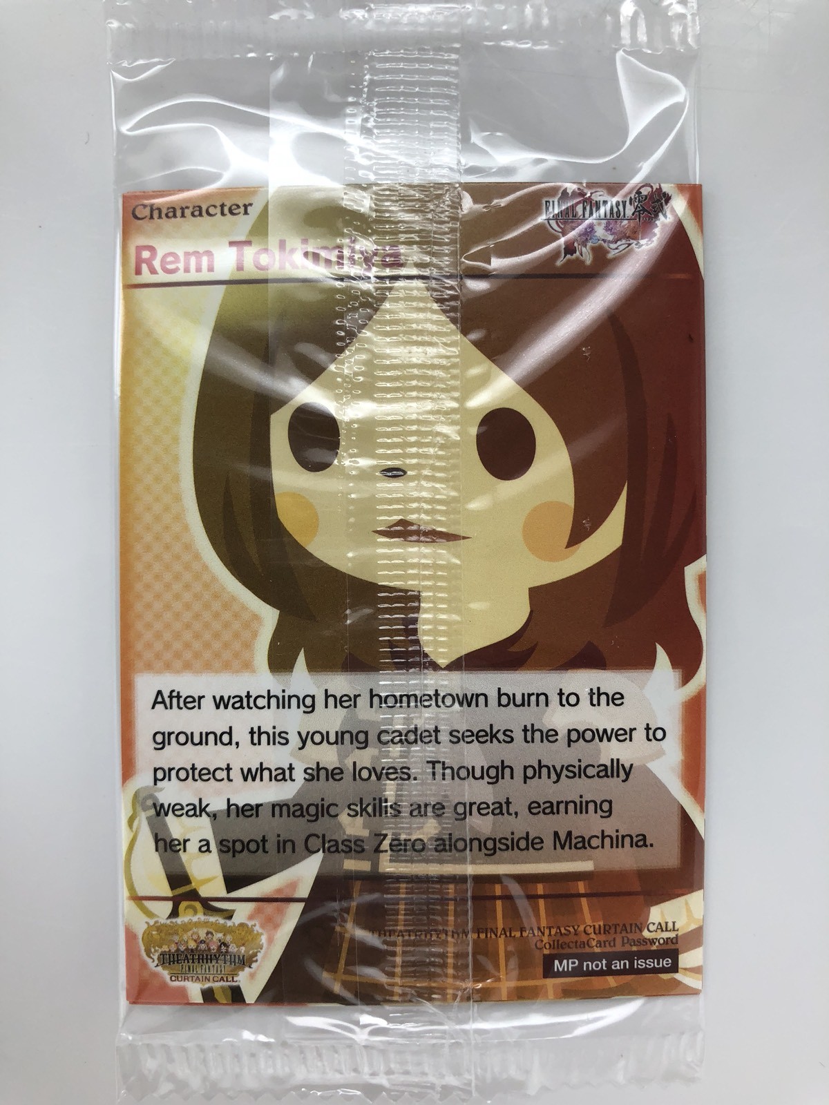 Theatrhythm Final Fantasy Type-O Character Card Ace / Rem Tokimiya – New