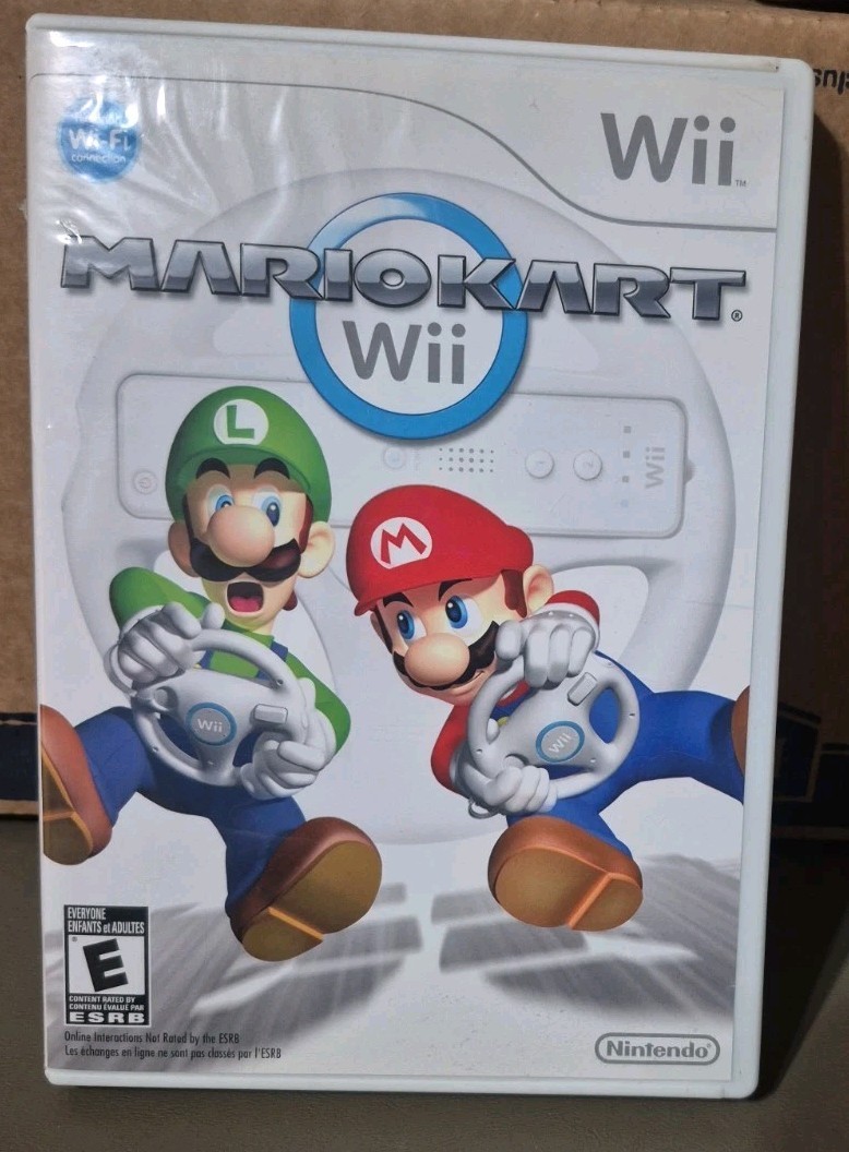 Mario Kart Wii (Nintendo, 2008) CIB W/ MANUEL AND INSERT