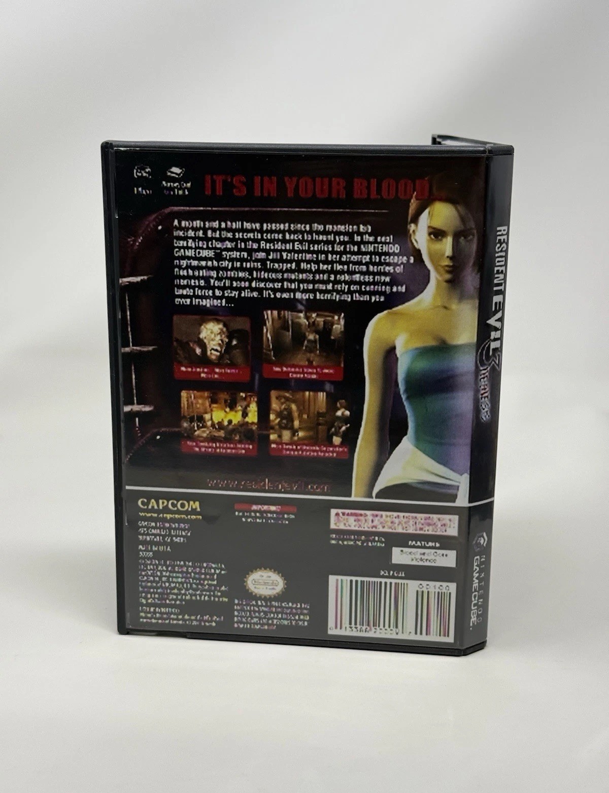 Resident Evil 3 Nemesis Nintendo GameCube Game + Case Mint Disc Custom Artwork