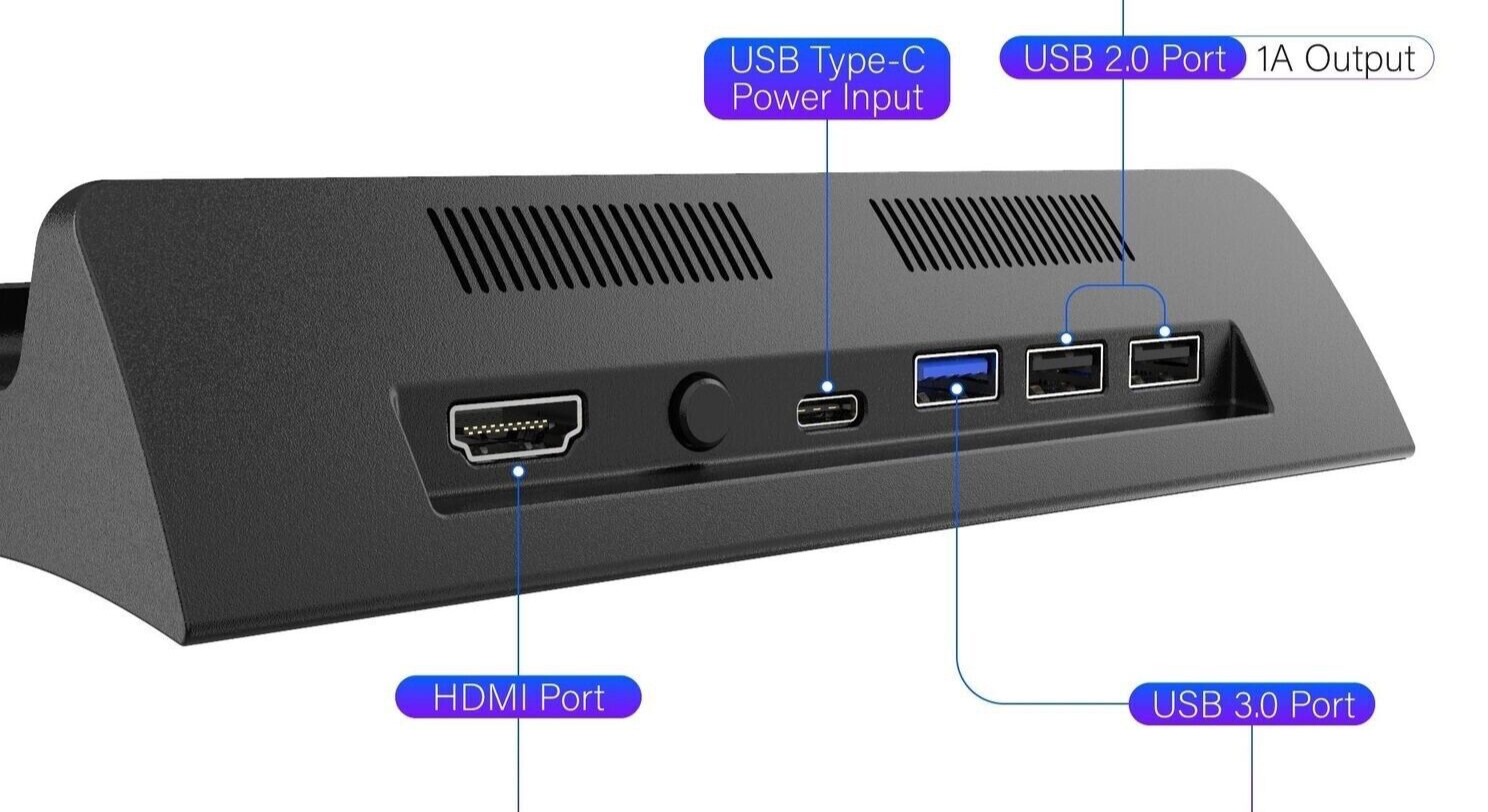 TV Docking Station For Nintendo Switch HDMI Adapter Connect to TV NEW Open Box!!