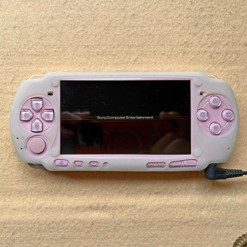 Excellent Sony PSP-3000 PSP 3000 Console Pink Region Free