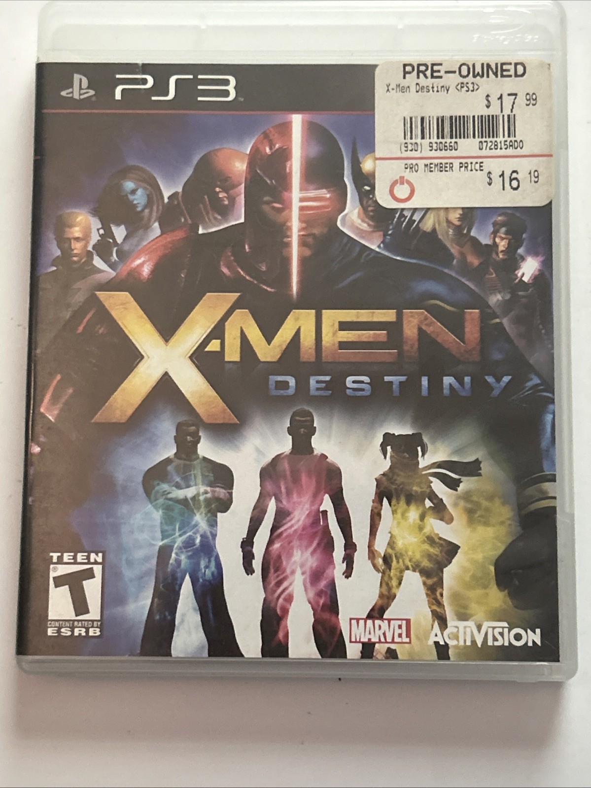 X-Men: Destiny (Sony PlayStation 3, 2011)