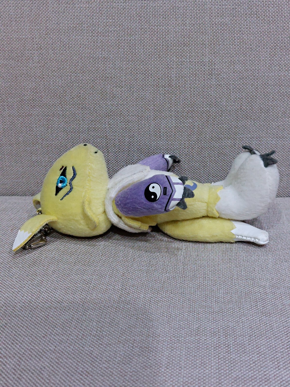 Digimon Tamers Renamon Plush Mascot Doll Banpresto 2018 Japan 5.5in
