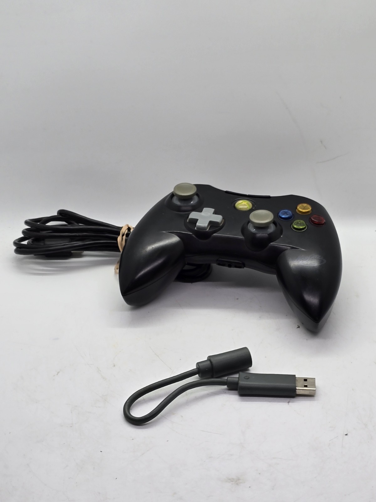 Microsoft Xbox MadCatz Wired Black And Gray Controller Control Pad Original 4716