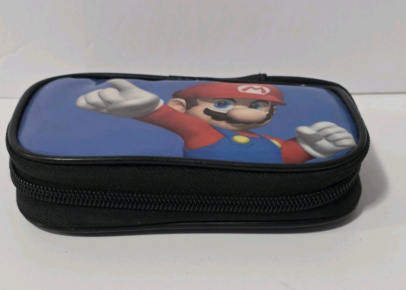 Official Nintendo Mario DS Carrying Case Travel Bag Zipper BD&A Vintage