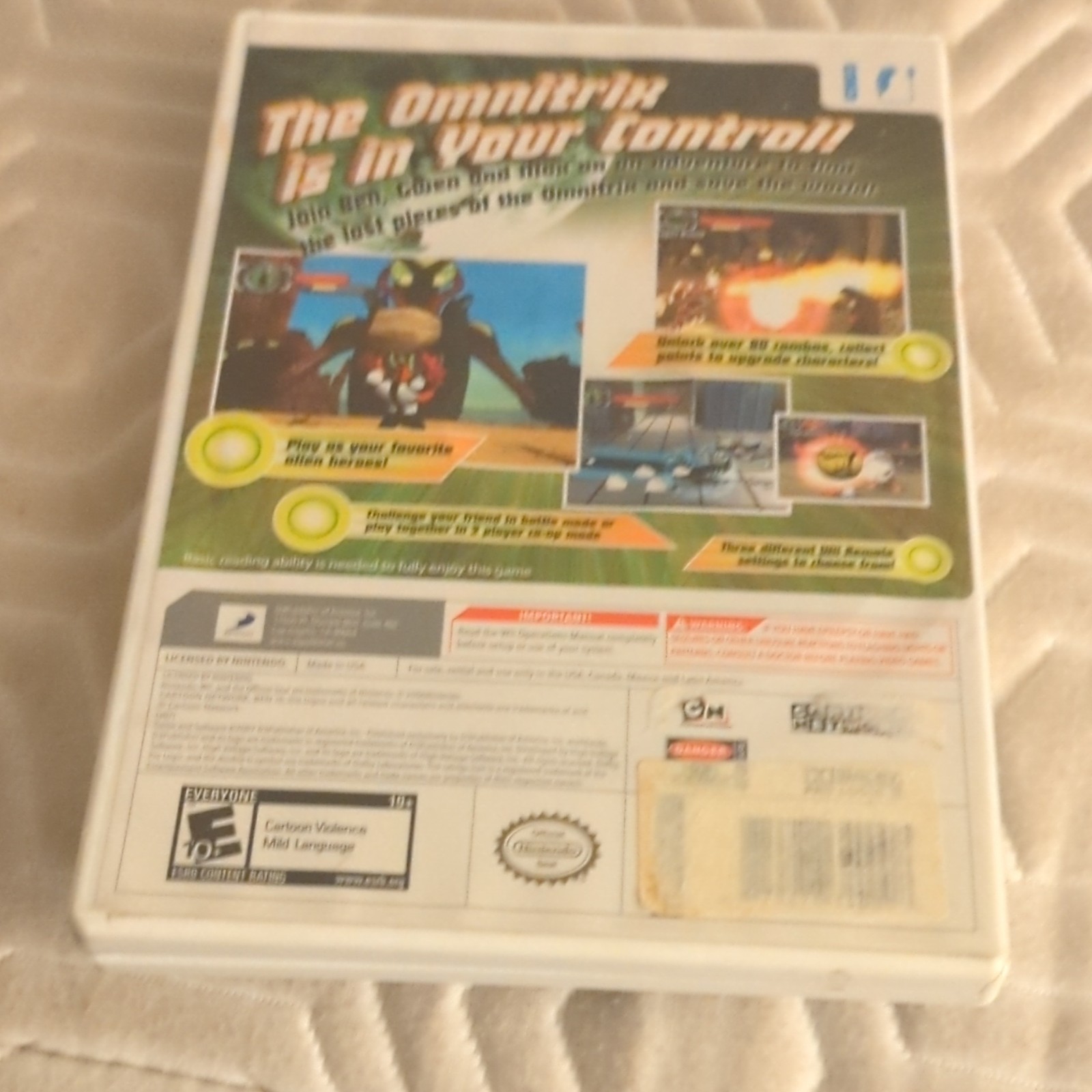 D3Publisher Ben 10: Protector of Earth Nintendo Wii Ben 10 Series E10+