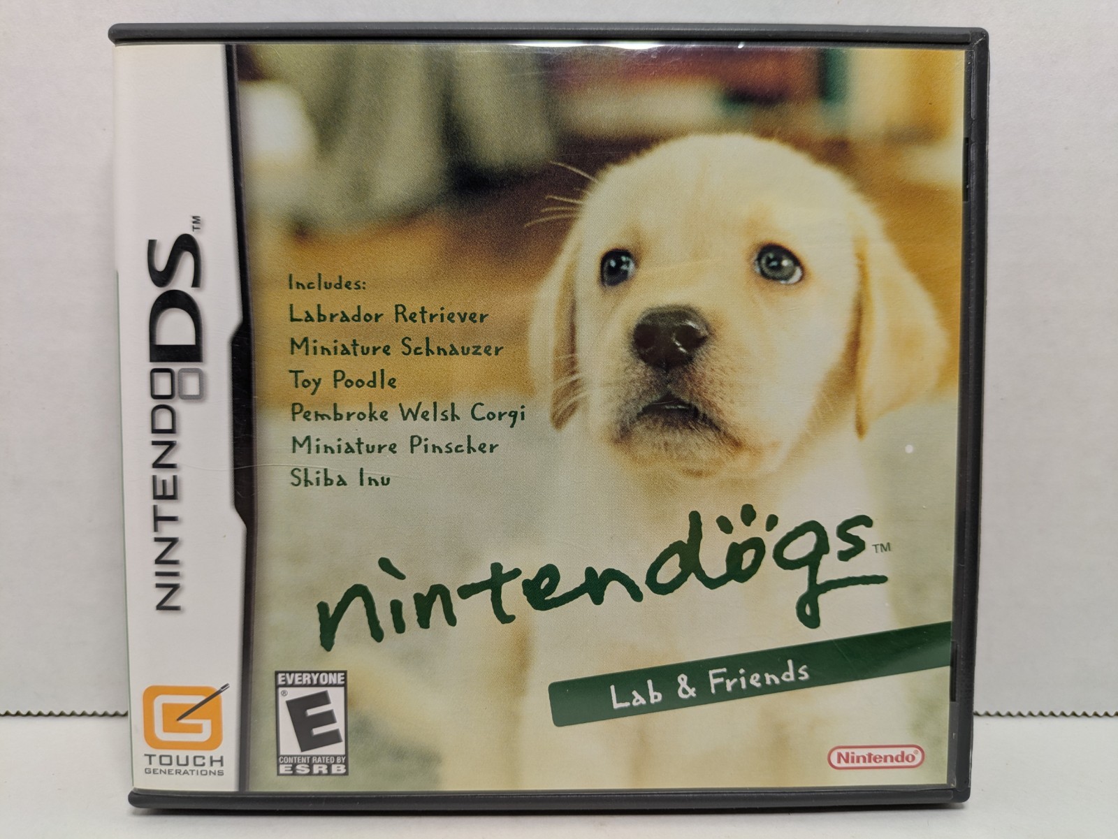 Nintendogs: Lab & Friends (Nintendo DS, 2005) Authentic No Manual Tested Working