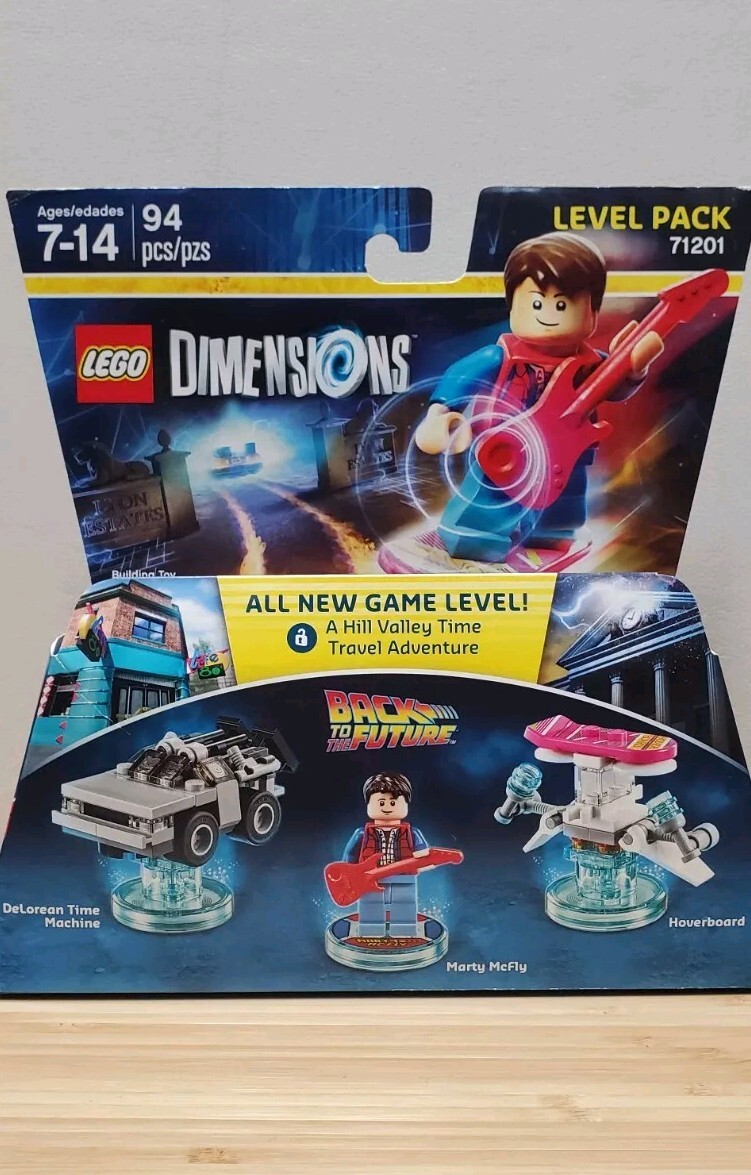 Lego Dimensions Back to The Future Marty McFly 71201 Level Pack