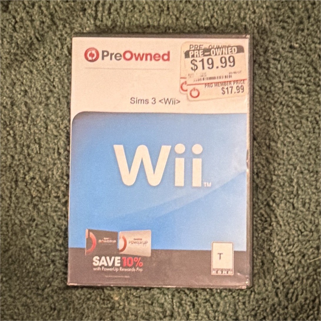 The Sims 3 Nintendo Wii – EA, T-Teen Rating, The Sims Series