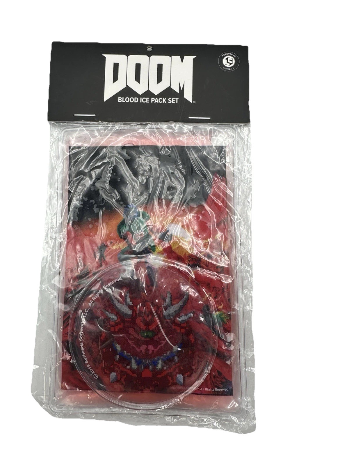 Doom Blood Ice Pack Set from Lootcrate Loot Crate Bethesda Fallout