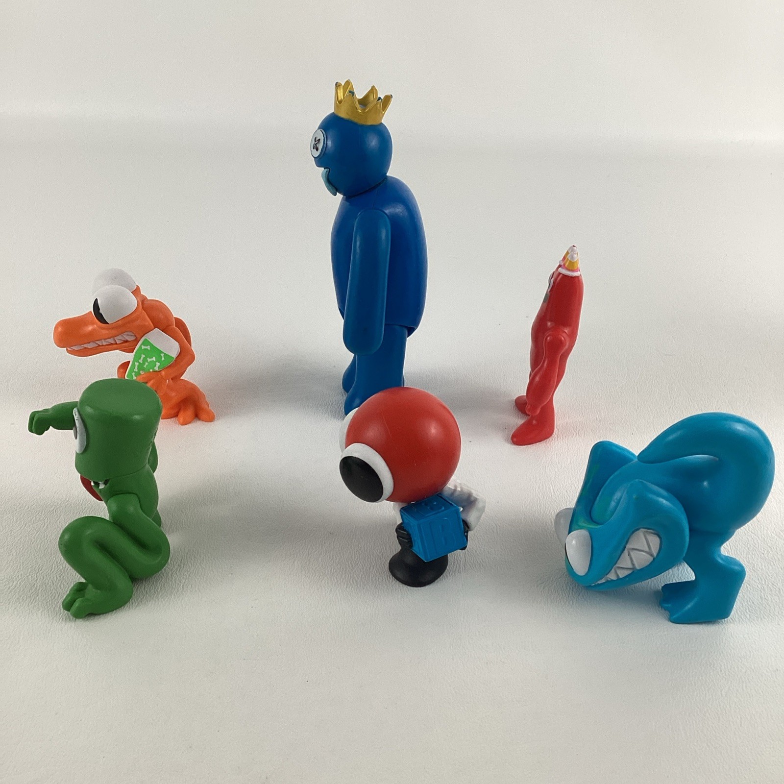 Rainbow Friends Roblox Survival Video Game PVC Figures Topper Lot Phatmojo 2023
