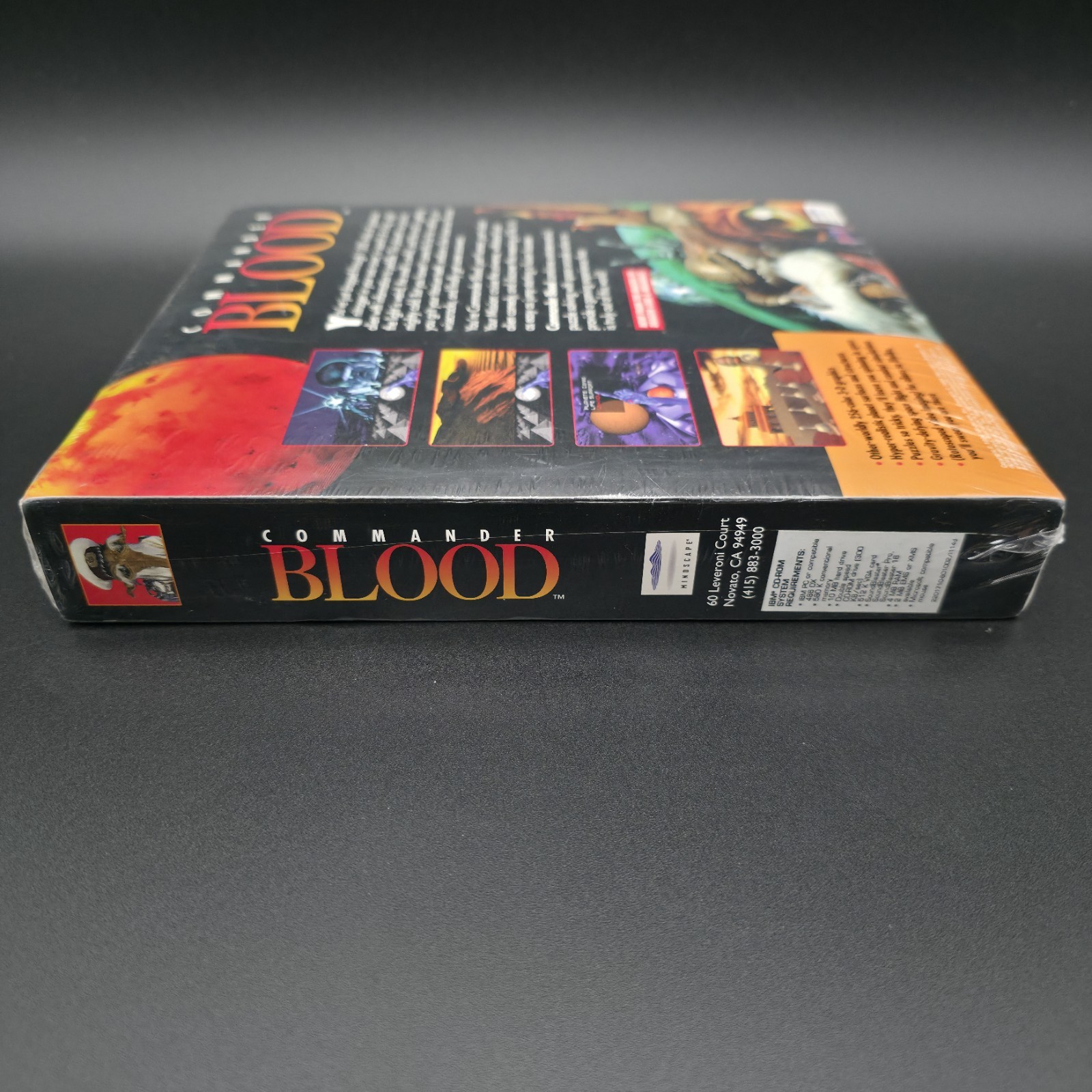 Commander Blood, 1994, Big Box, New & Sealed