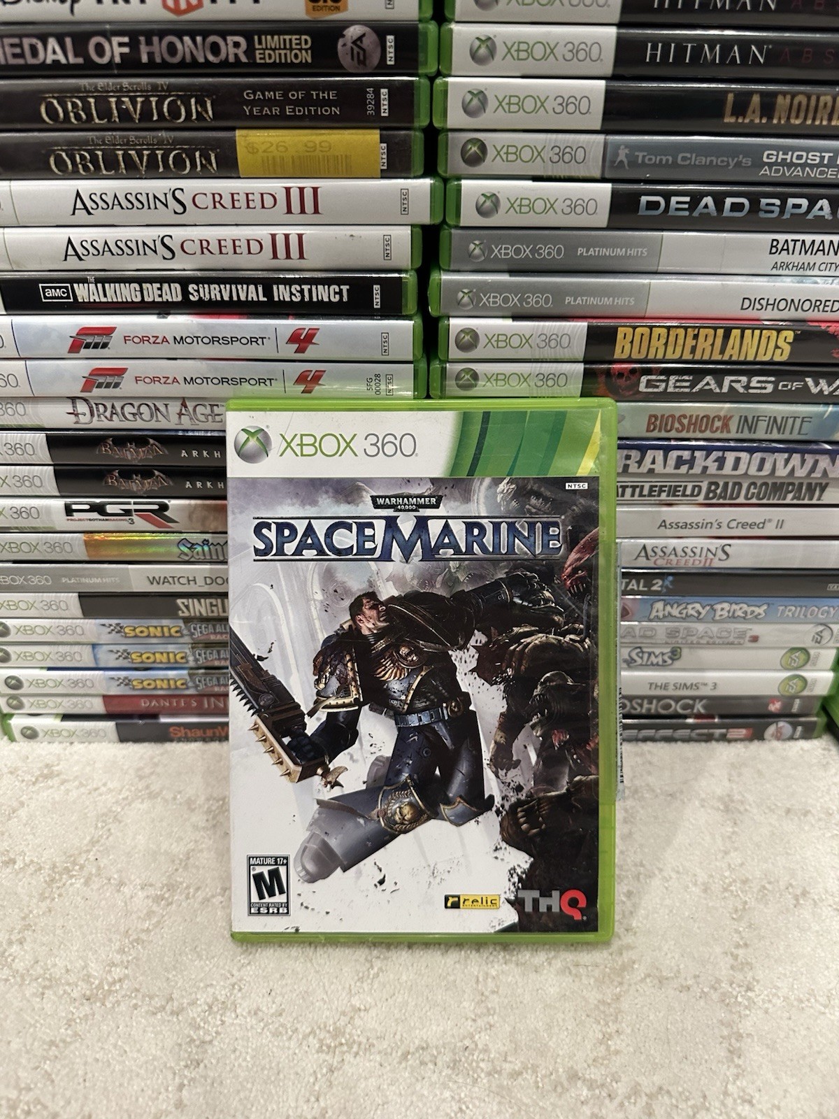 Warhammer 40,000: Space Marine (Microsoft Xbox 360) Complete CIB Tested