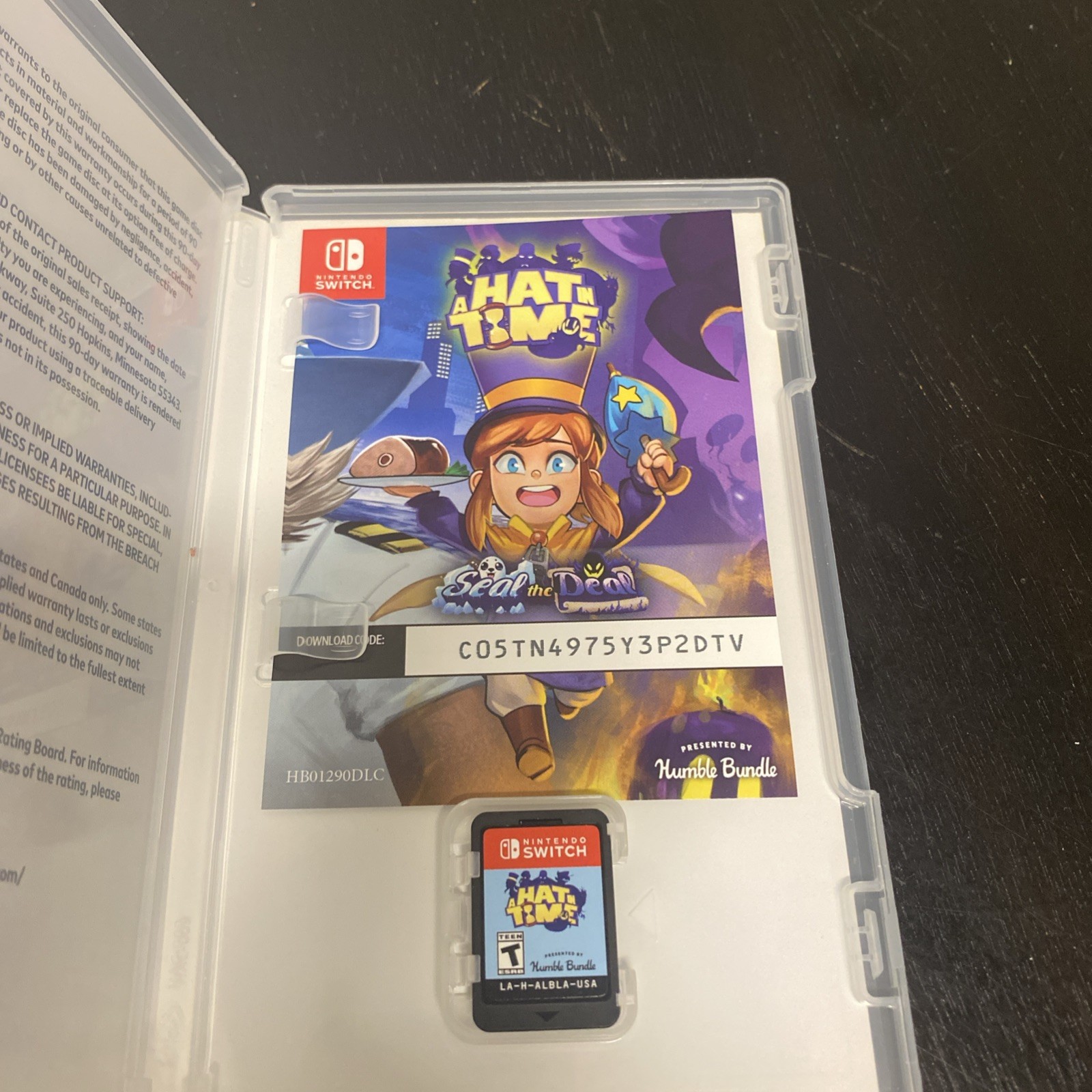 A Hat In Time – Nintendo Switch – Code Already Redeemed