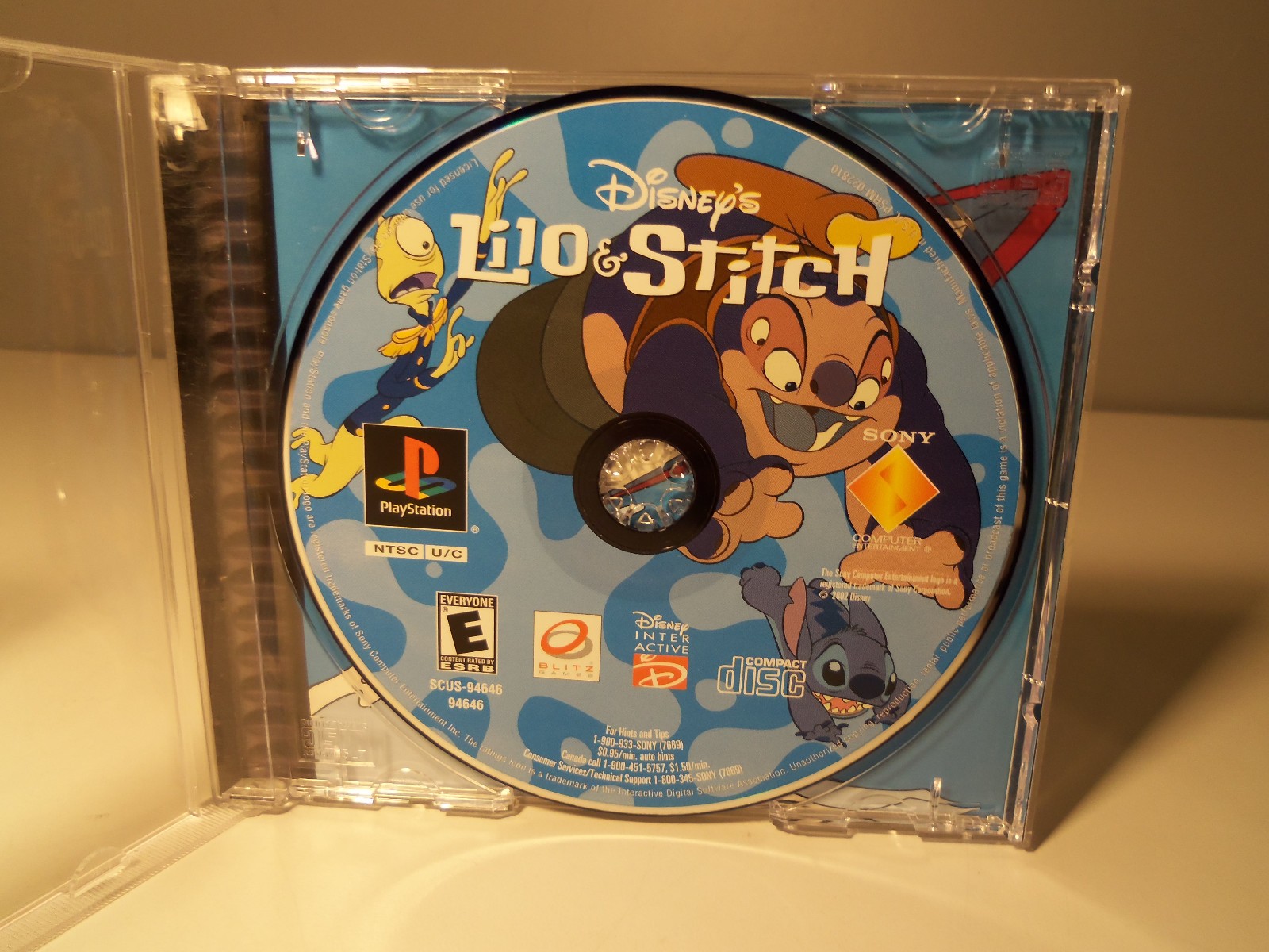 PS1 PlayStation 1 Powerpuff Girls Chemical X-Traction Pooh’s Party Lilo & Stitch