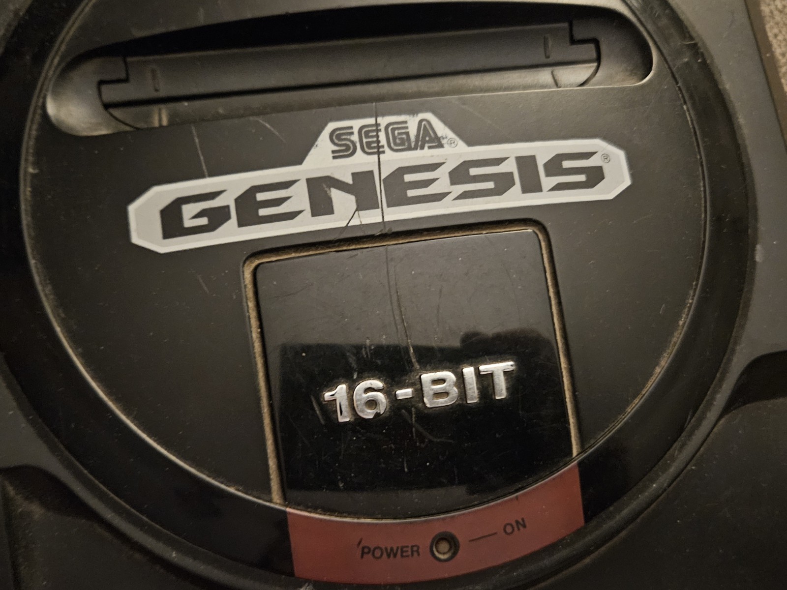 Sega Genesis Console 16-Bit Video Game System Retro Vintage Collectible RARE🎮🔌