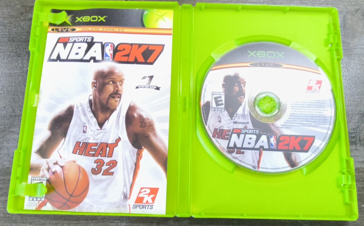 Microsoft Original Xbox 2 pack FIFA WORLD CUP GERMANY 2006 AND NBA 2K7