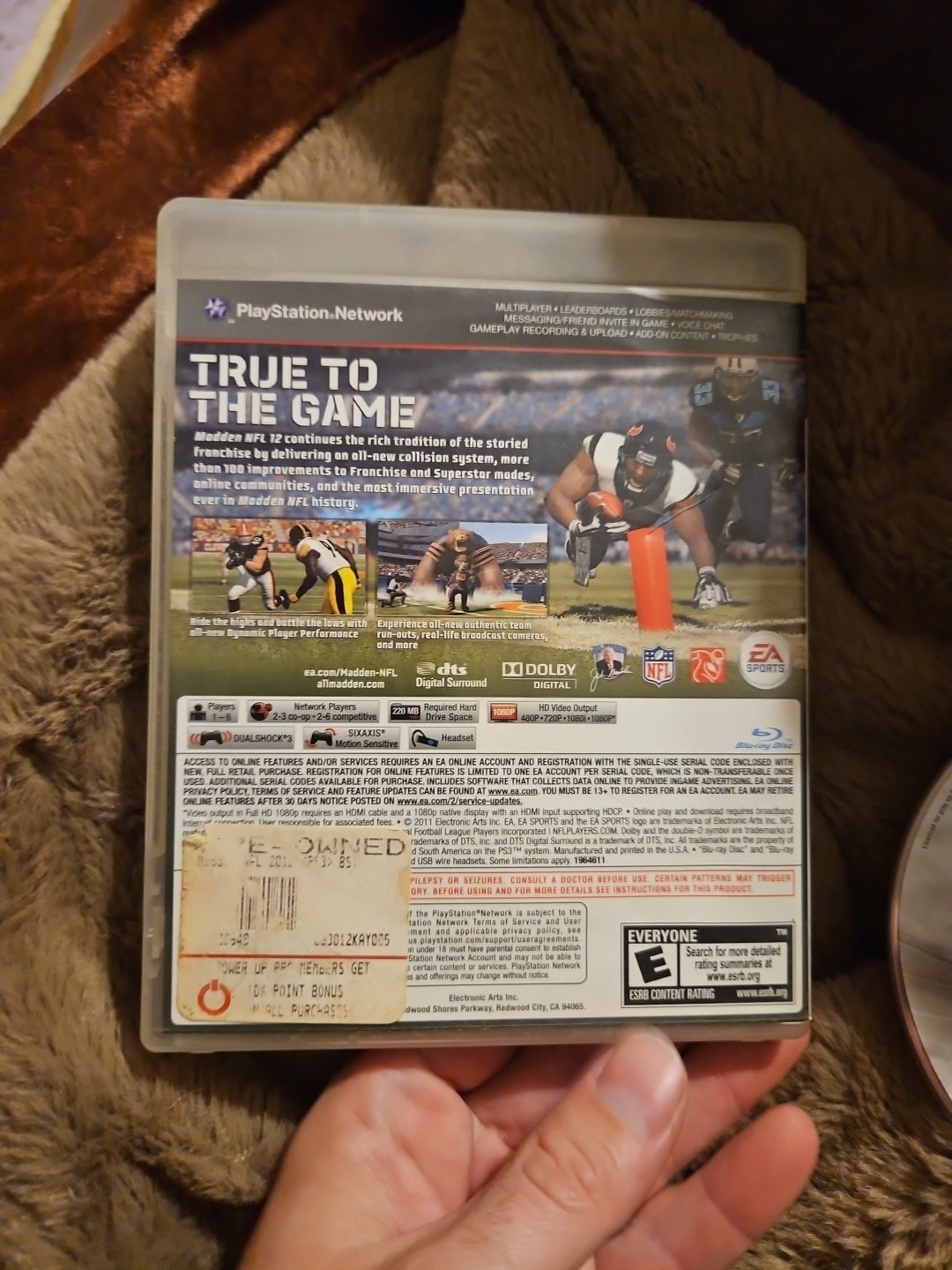 Madden NFL 12 Sony PlayStation 3 Complete with Manual And Madde NFL 13 Combo