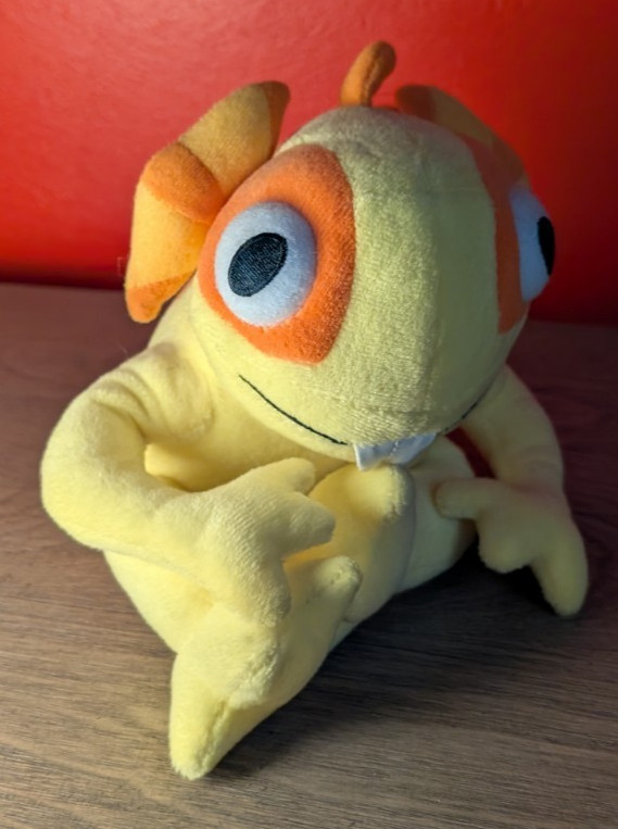 Blizzard World of Warcraft “Squirky” Yellow Murloc Plush 2017