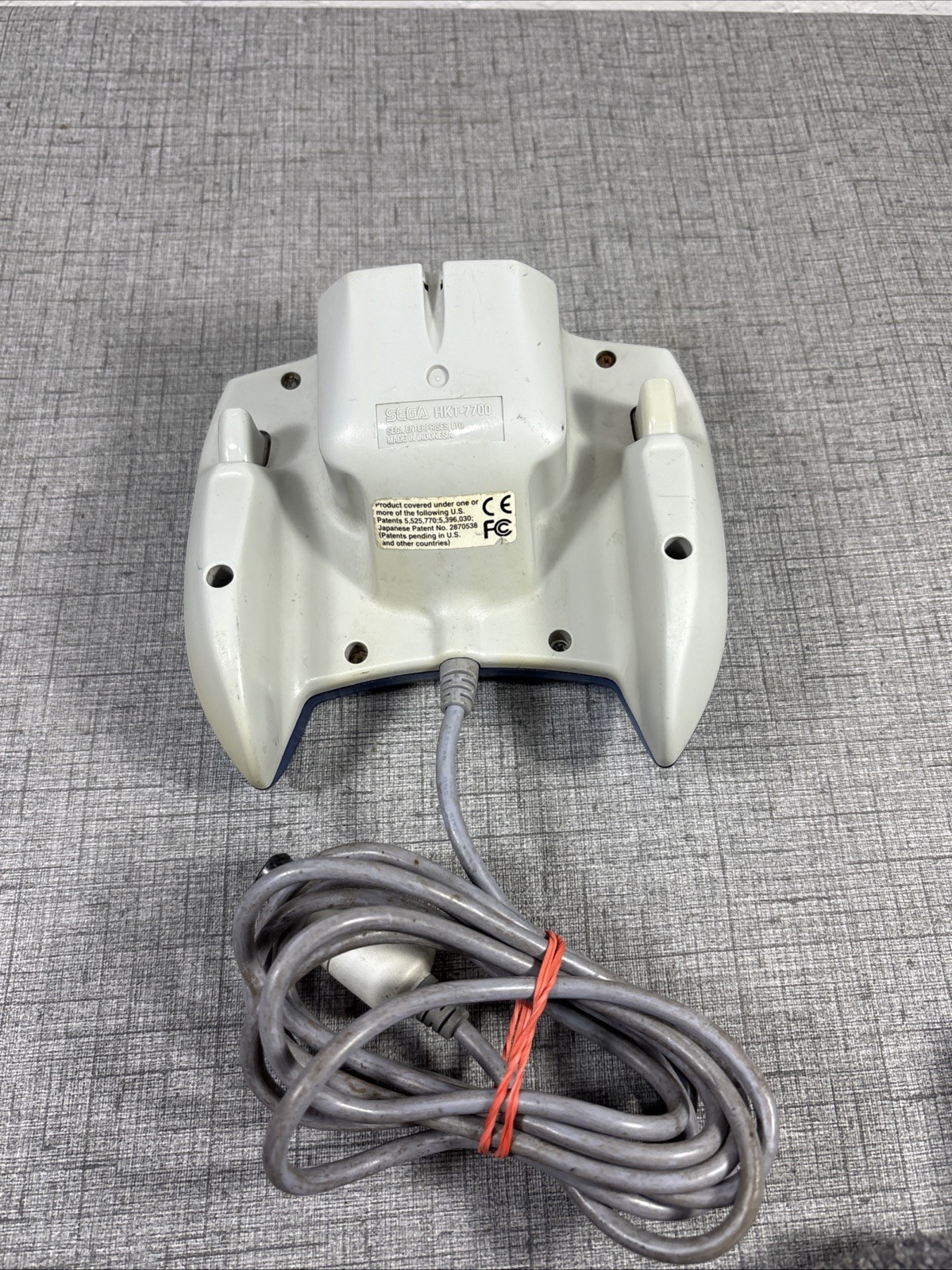 Sega Dreamcast Translucent Blue Controller HKT-7700 Tested & Works Free S&H